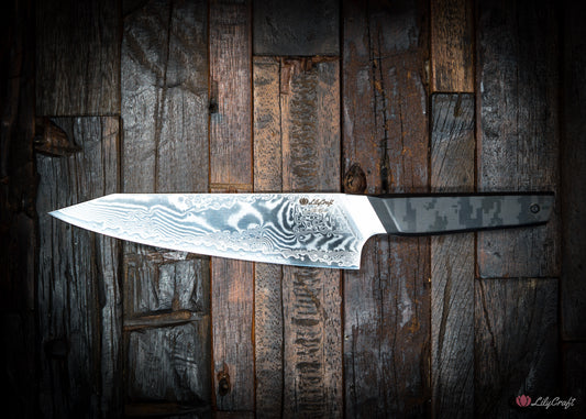 Kiritsuke kitchen knife for serious home cooks