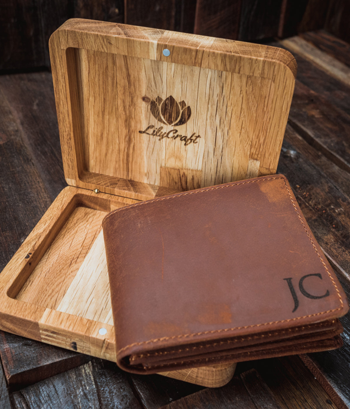 Best Personalised Mens Leather Wallets LilyCraft