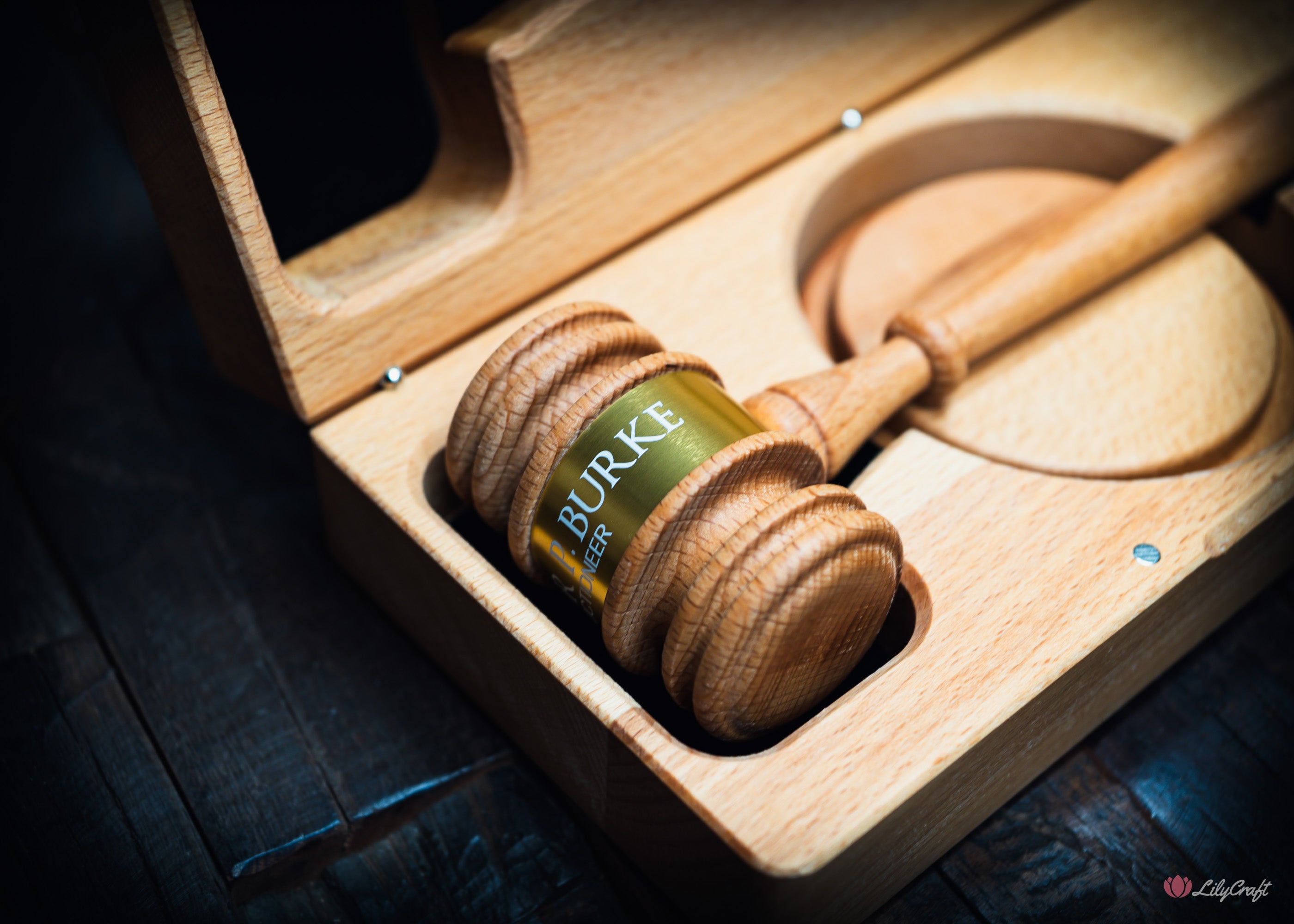 custom personalised gavels australia