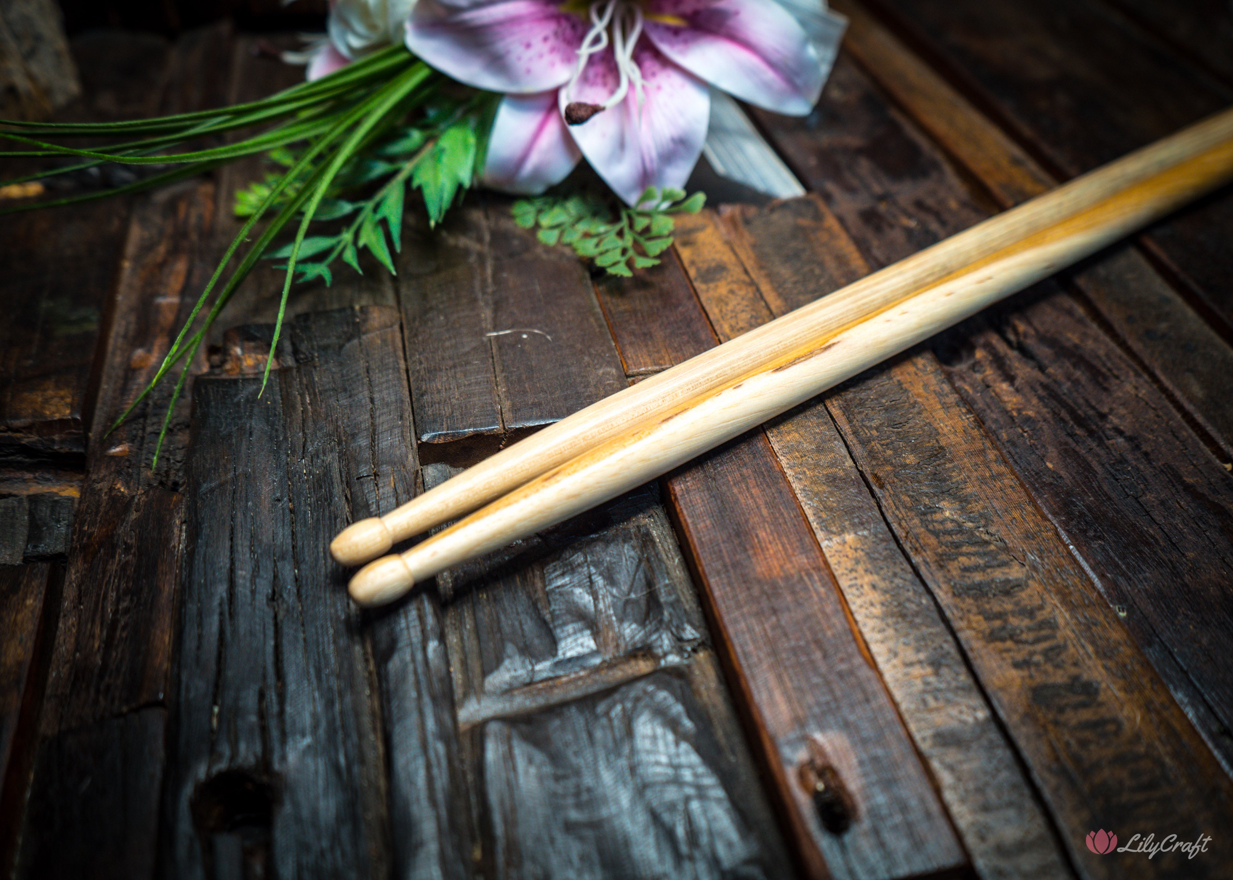 personalised drum stick gifts