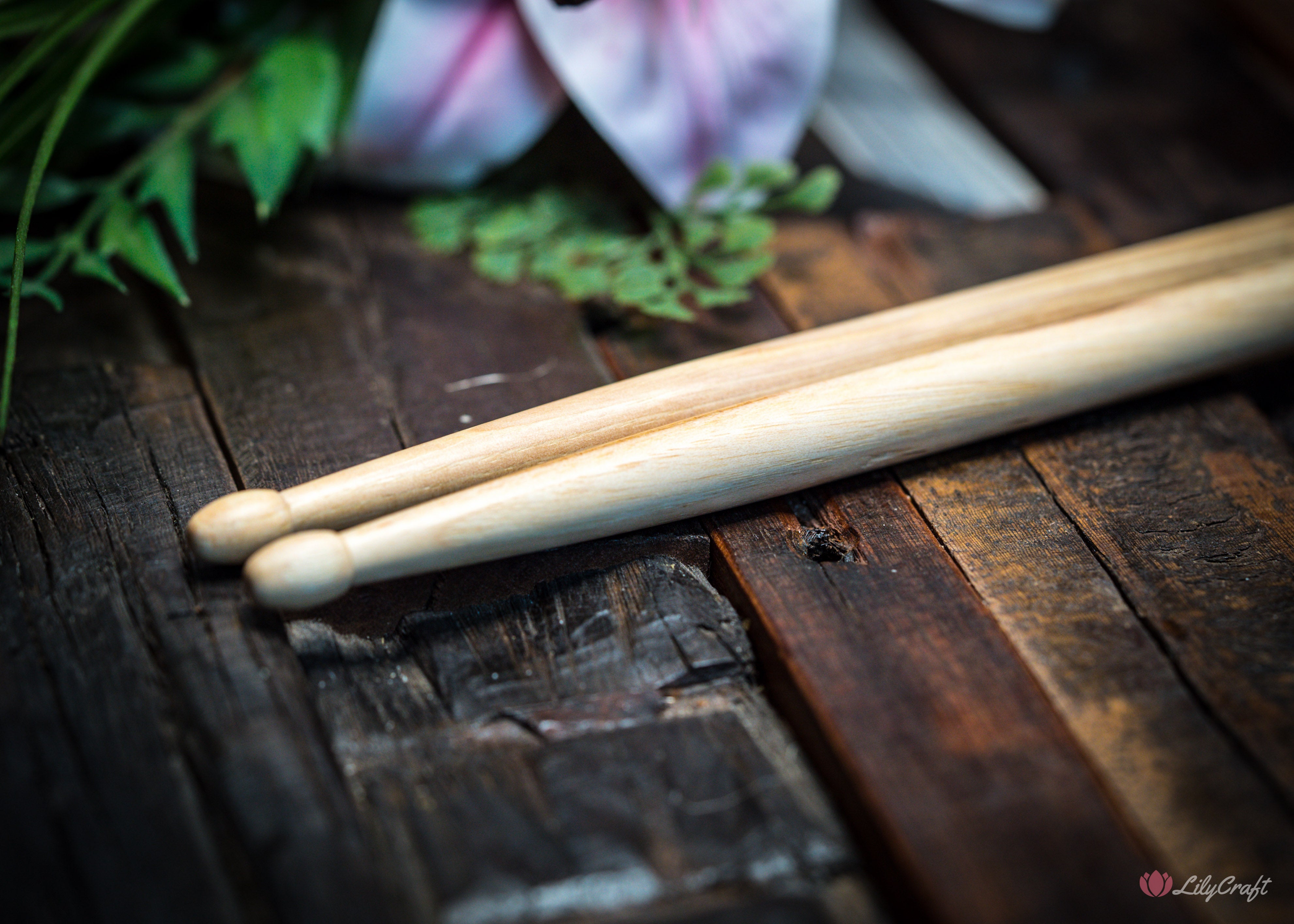 Engraved Drum Sticks