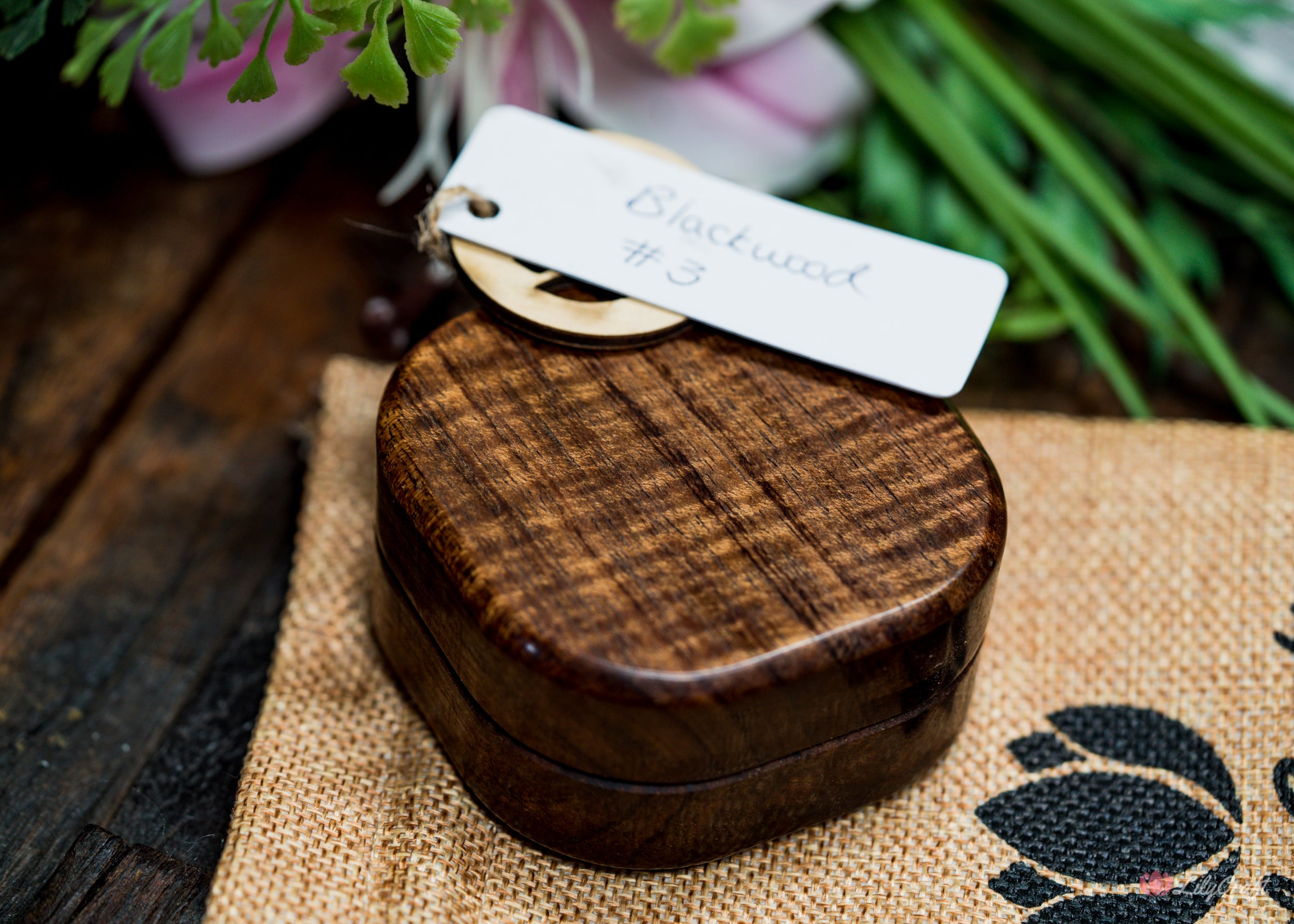 rare blackwood compass