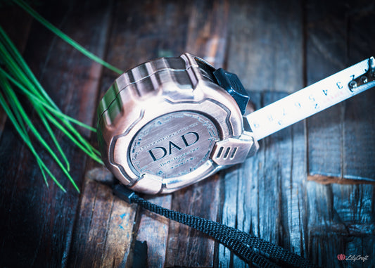 large custom copper tape measure