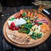 Introducing an extra-large cheese and charcuterie board in stunning red oak. Make a statement with this versatile serving platter perfect for any occasion.