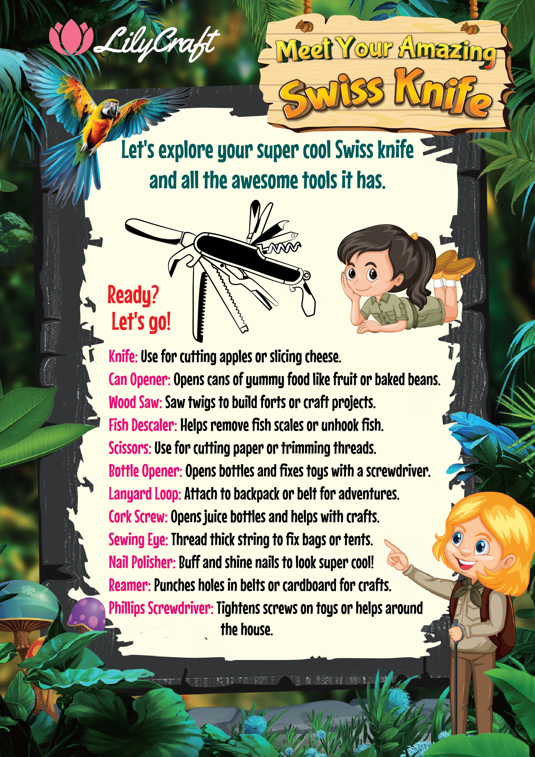 Kids Pocket Knife