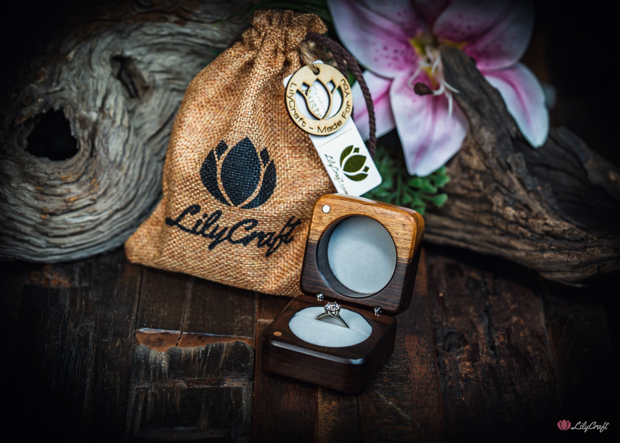 best wedding ring boxes with gift bag australia