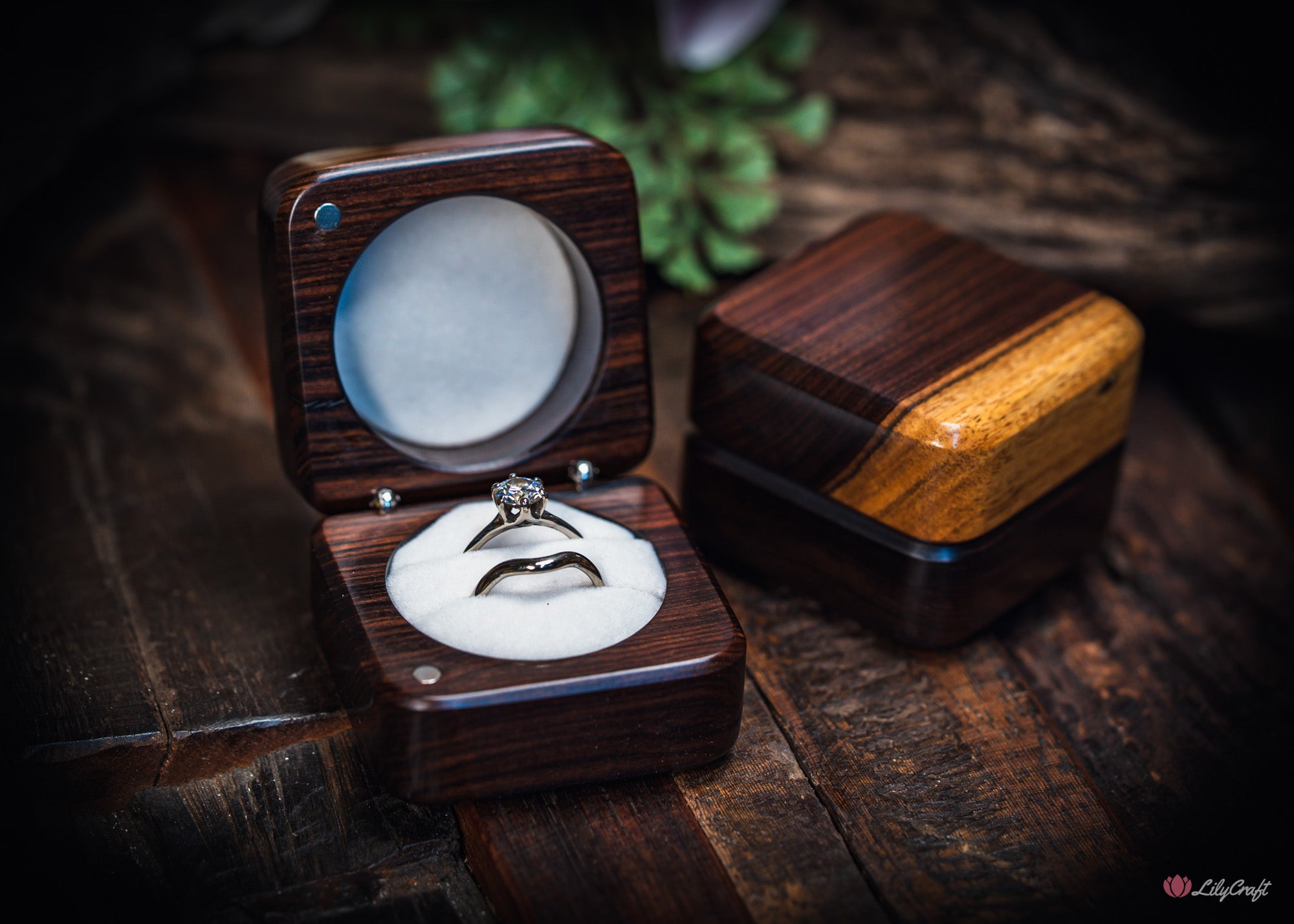 double wedding ring box australia