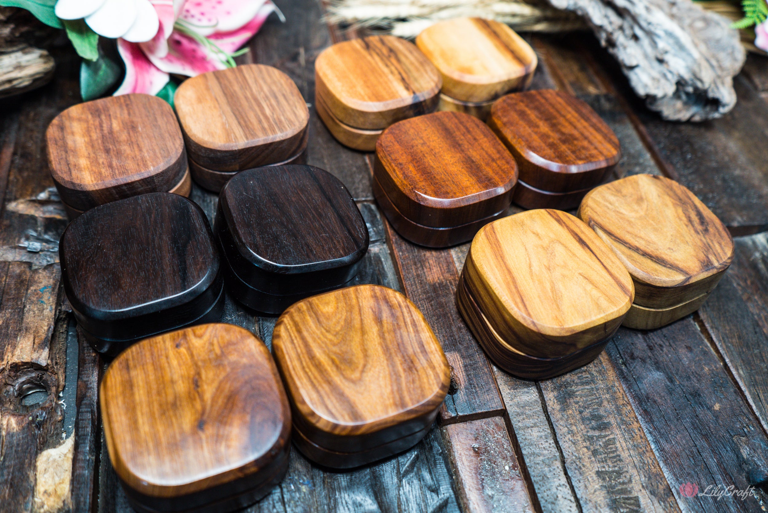 Personalised wood compass for outdoor adventurers