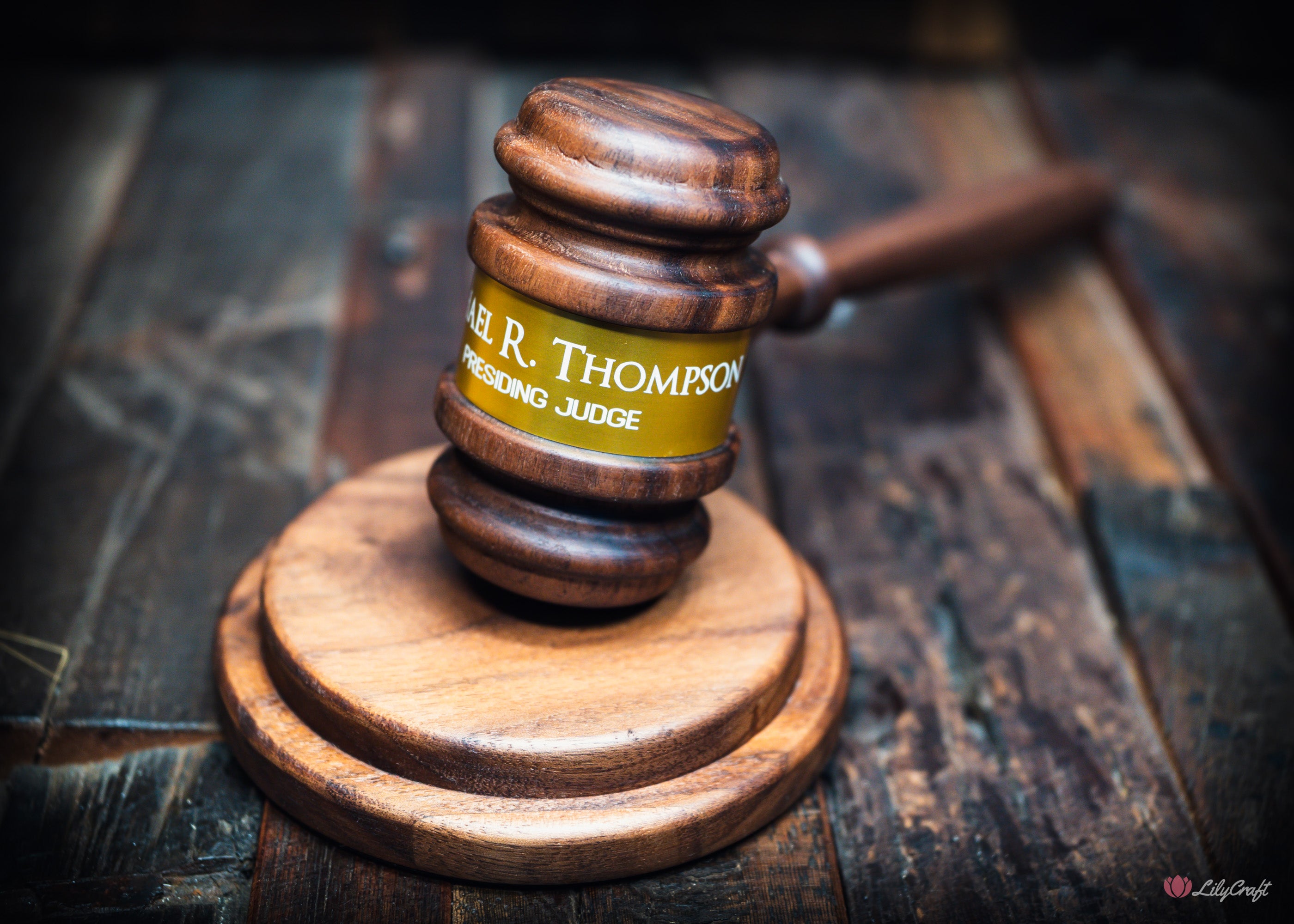 Walnut Wooden Gavel Australia