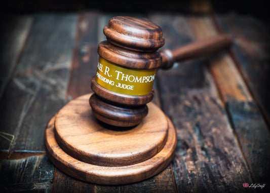 Walnut Wooden Gavel Australia