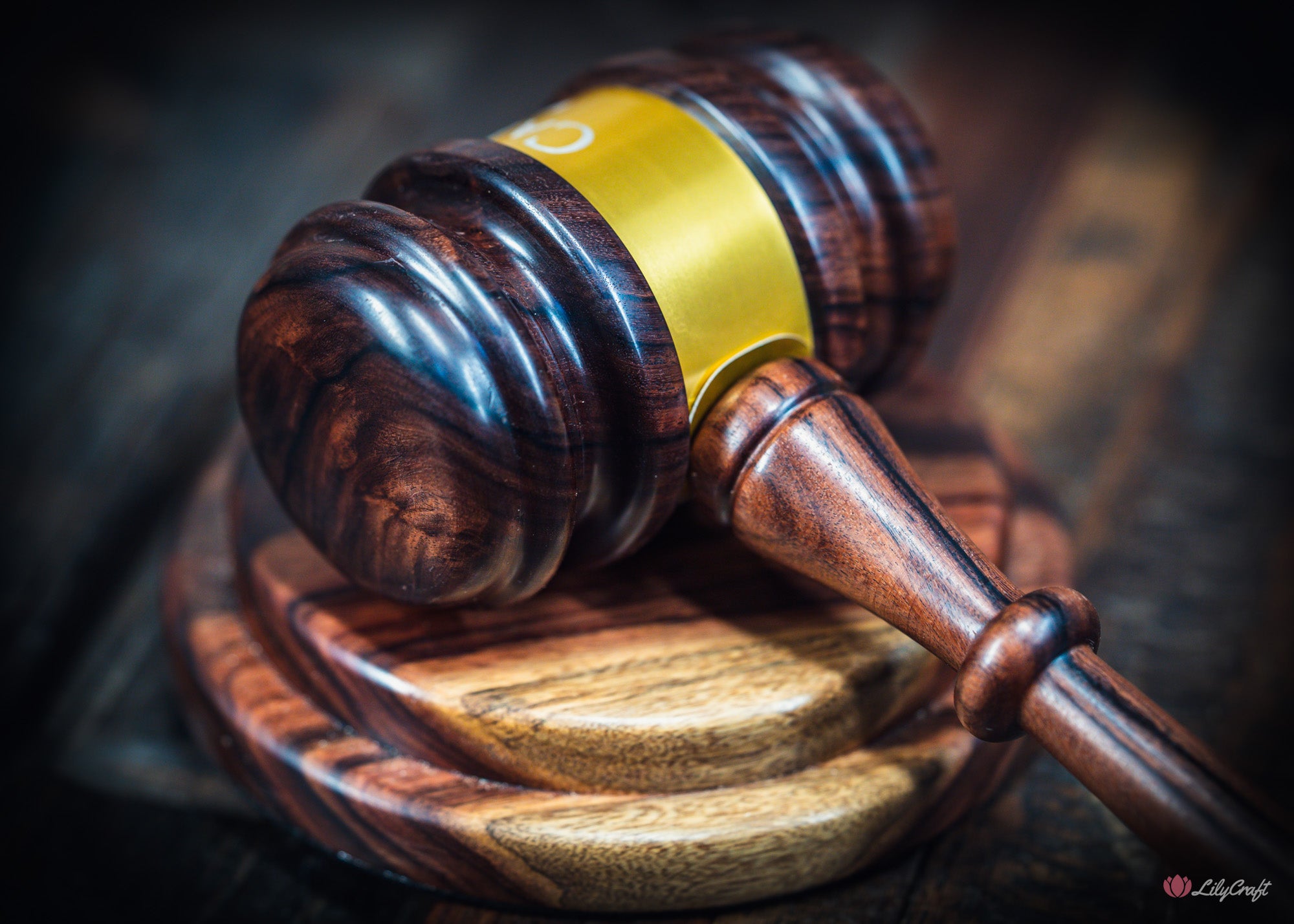 rosewood gavel custom made australia