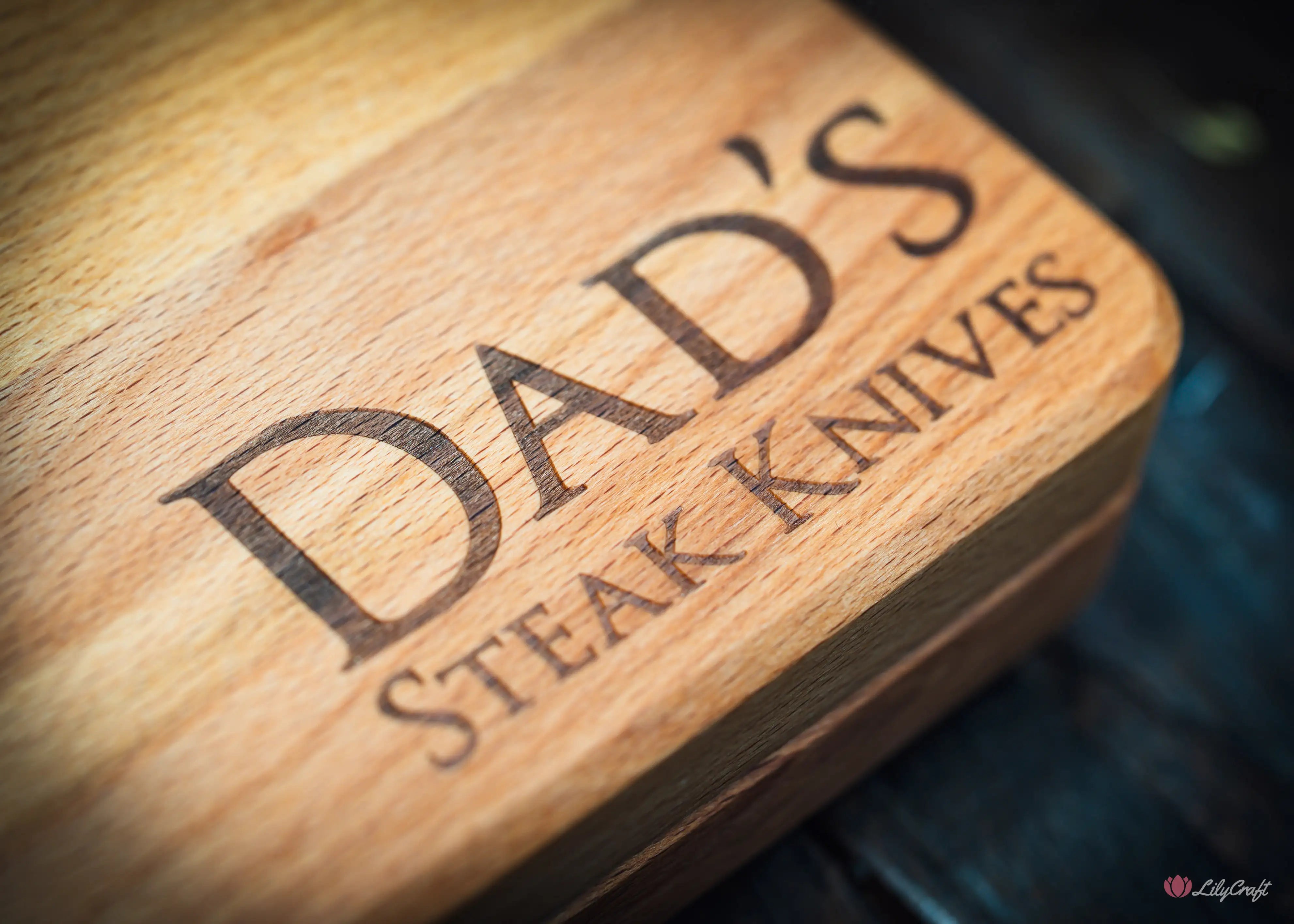 christmas steak knife set