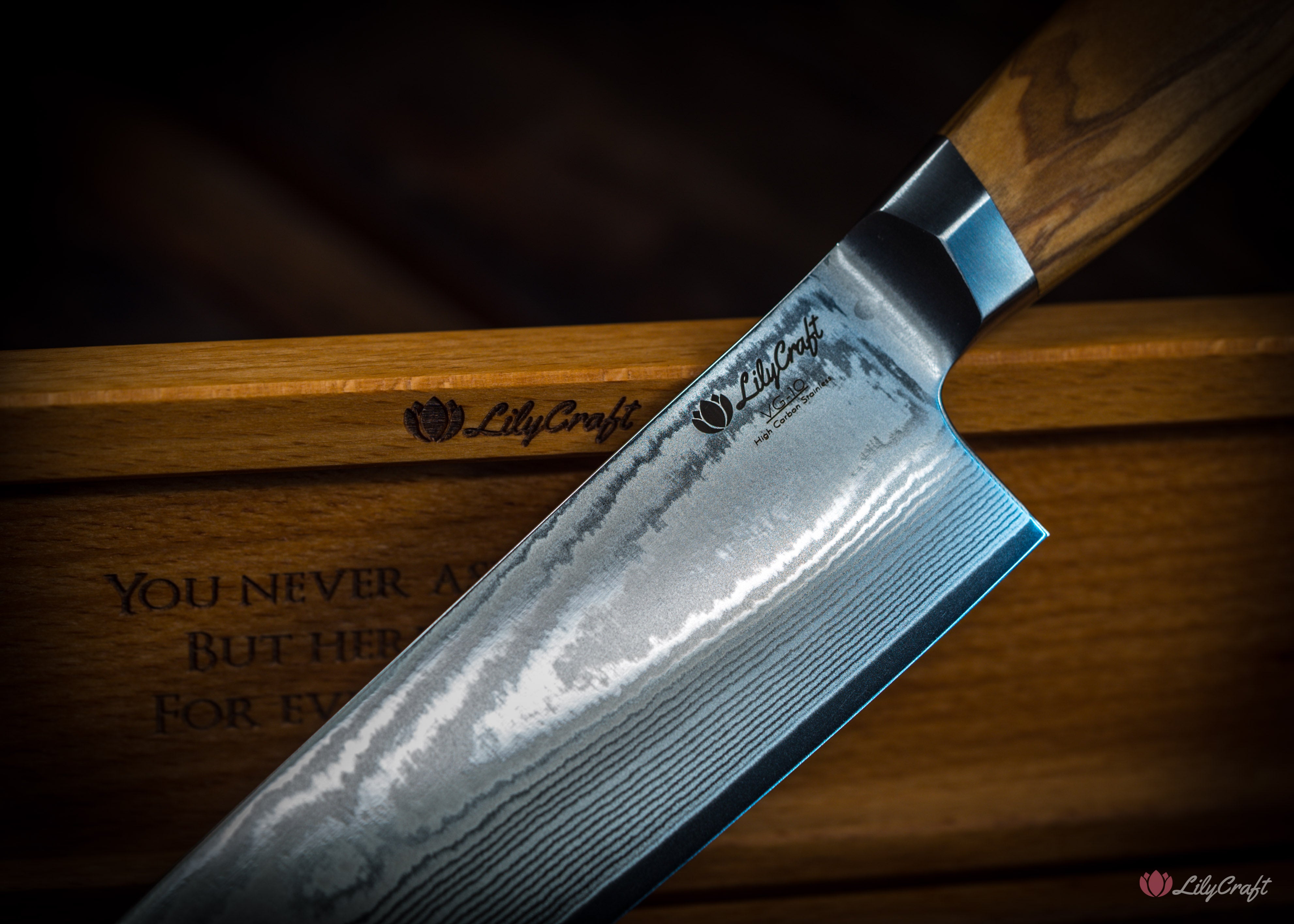 Premium Japanese Santoku knife for home chefs