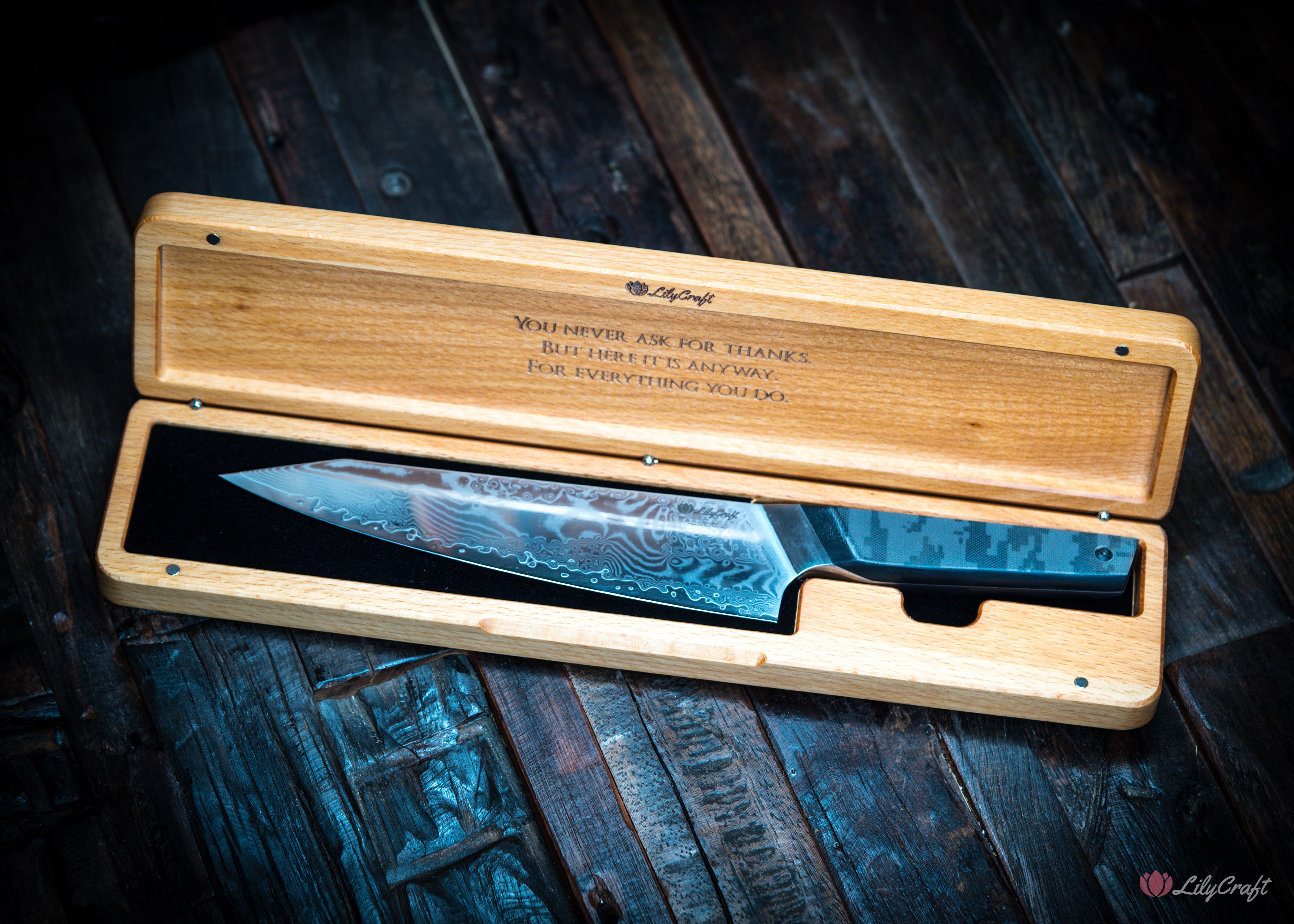 Gift knife for chefs who love precision and style