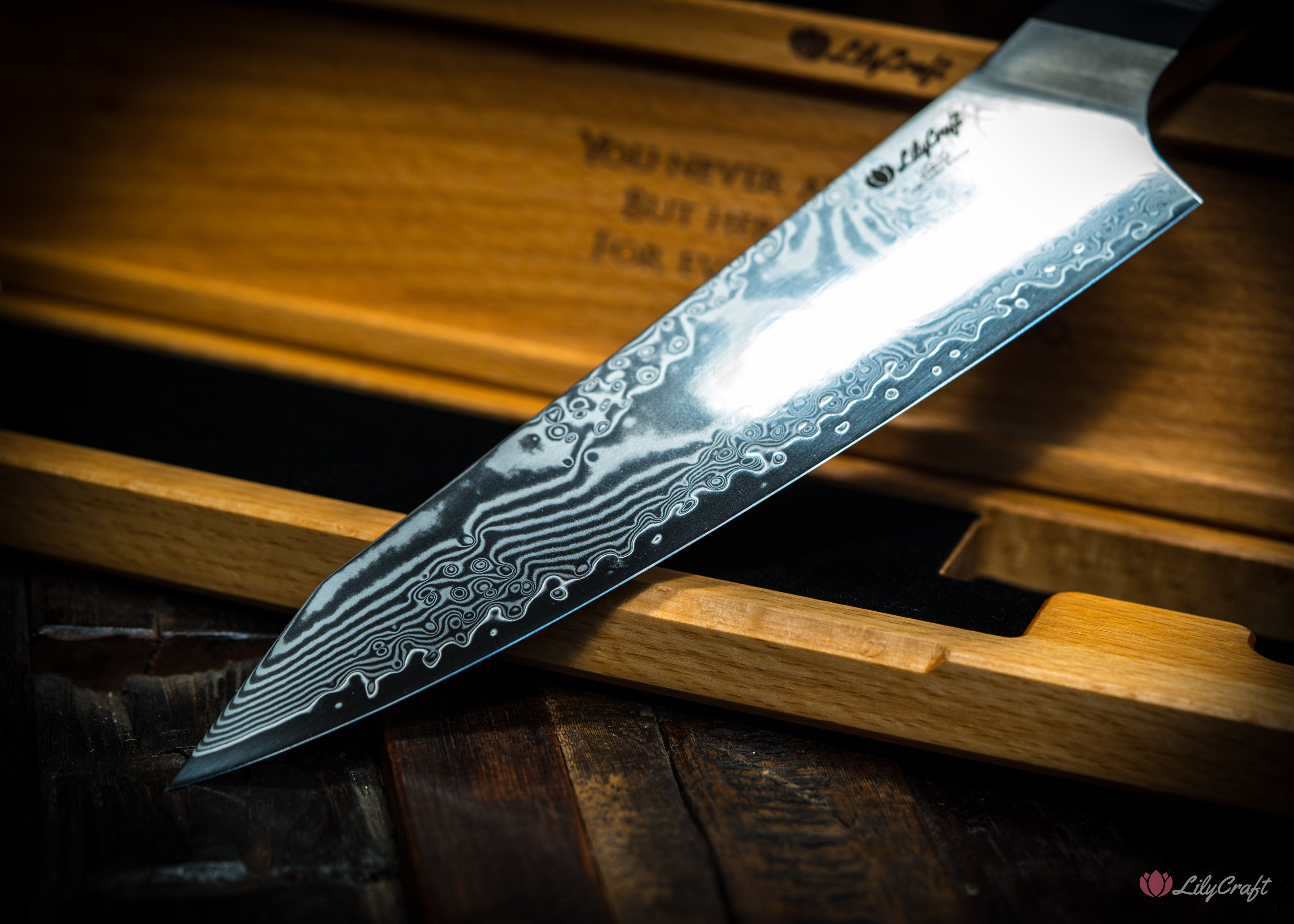 Gift-worthy chef knife for him or her