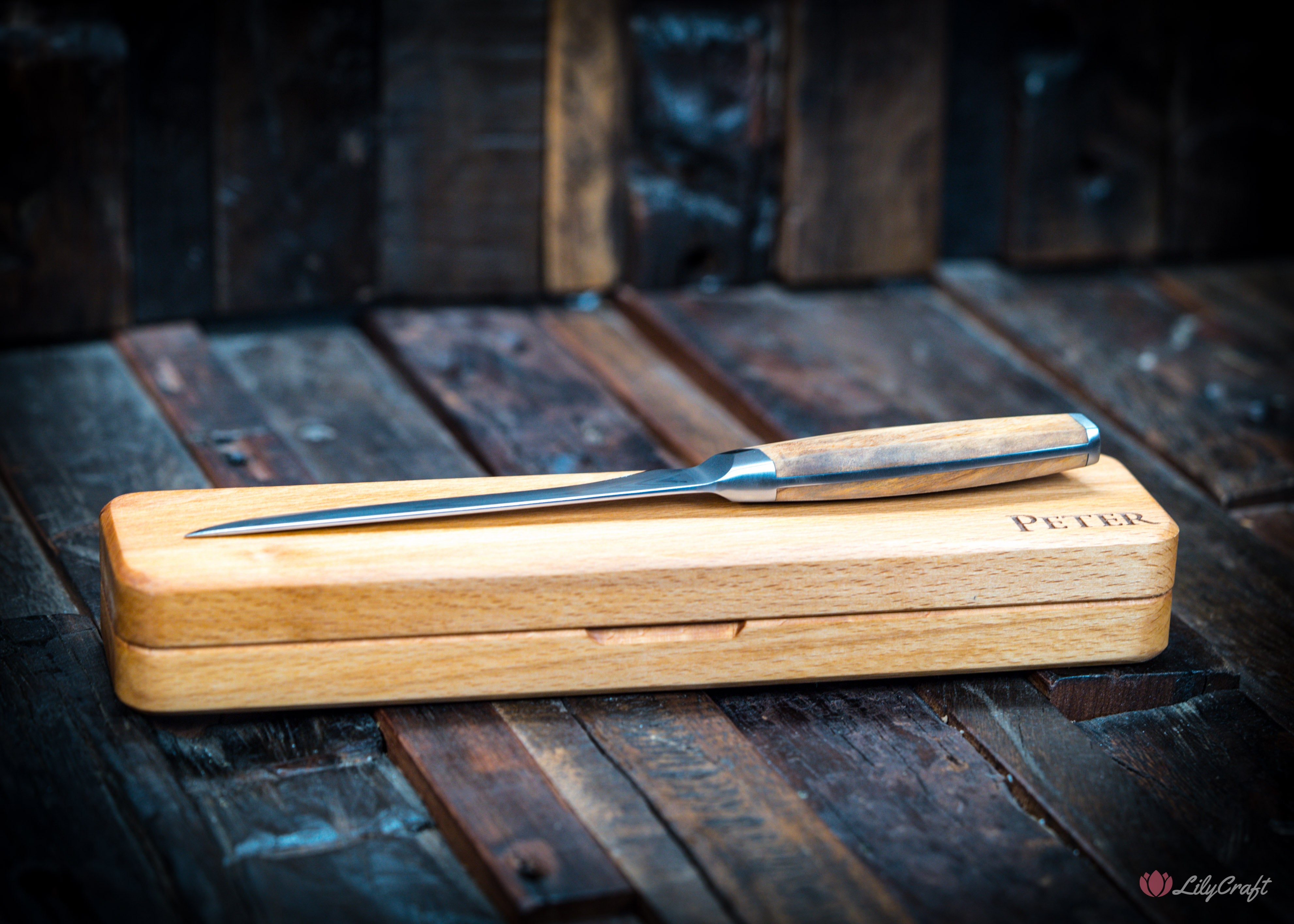 Premium meat knife gift for him or dad