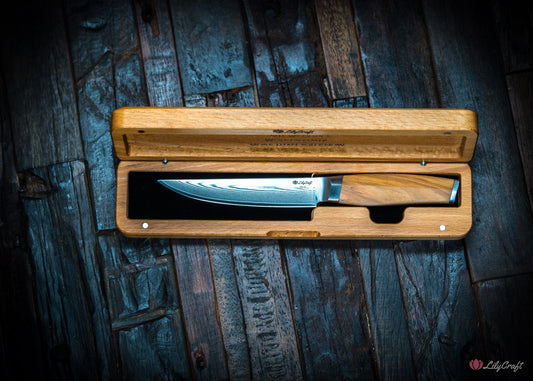 Luxury knife gift for BBQ and meat nights