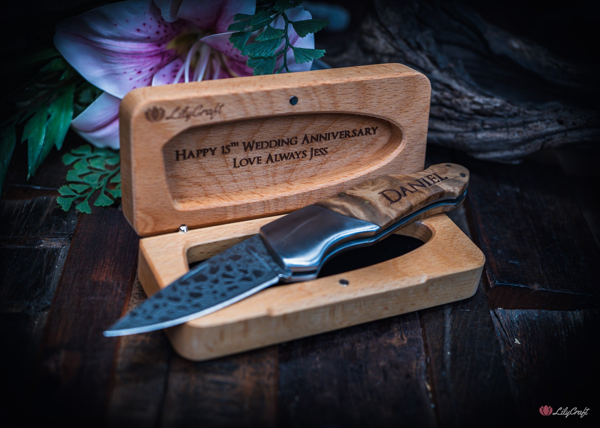 Small Pocket Knife - A Birch Beauty