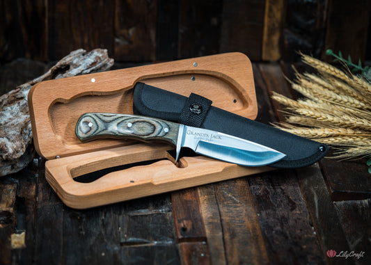 personalised hunting knife australia