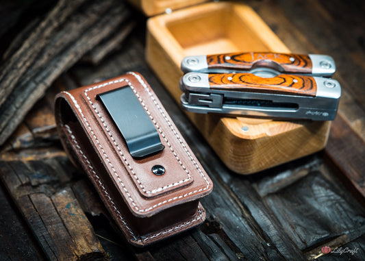 Multi Tool with Leather Pouch & Gift Box – Perfect Gift for Men