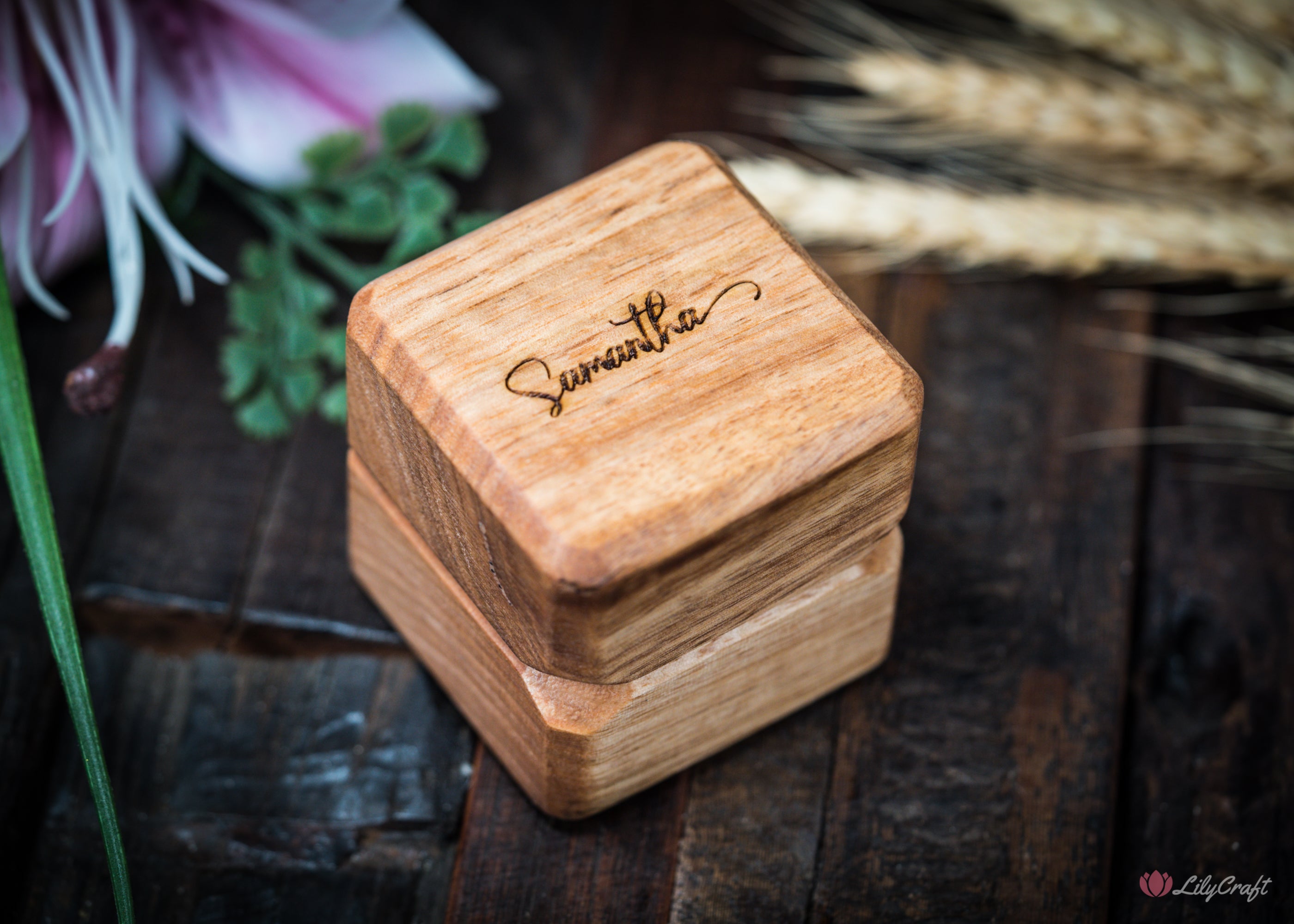 personalised ring box australia