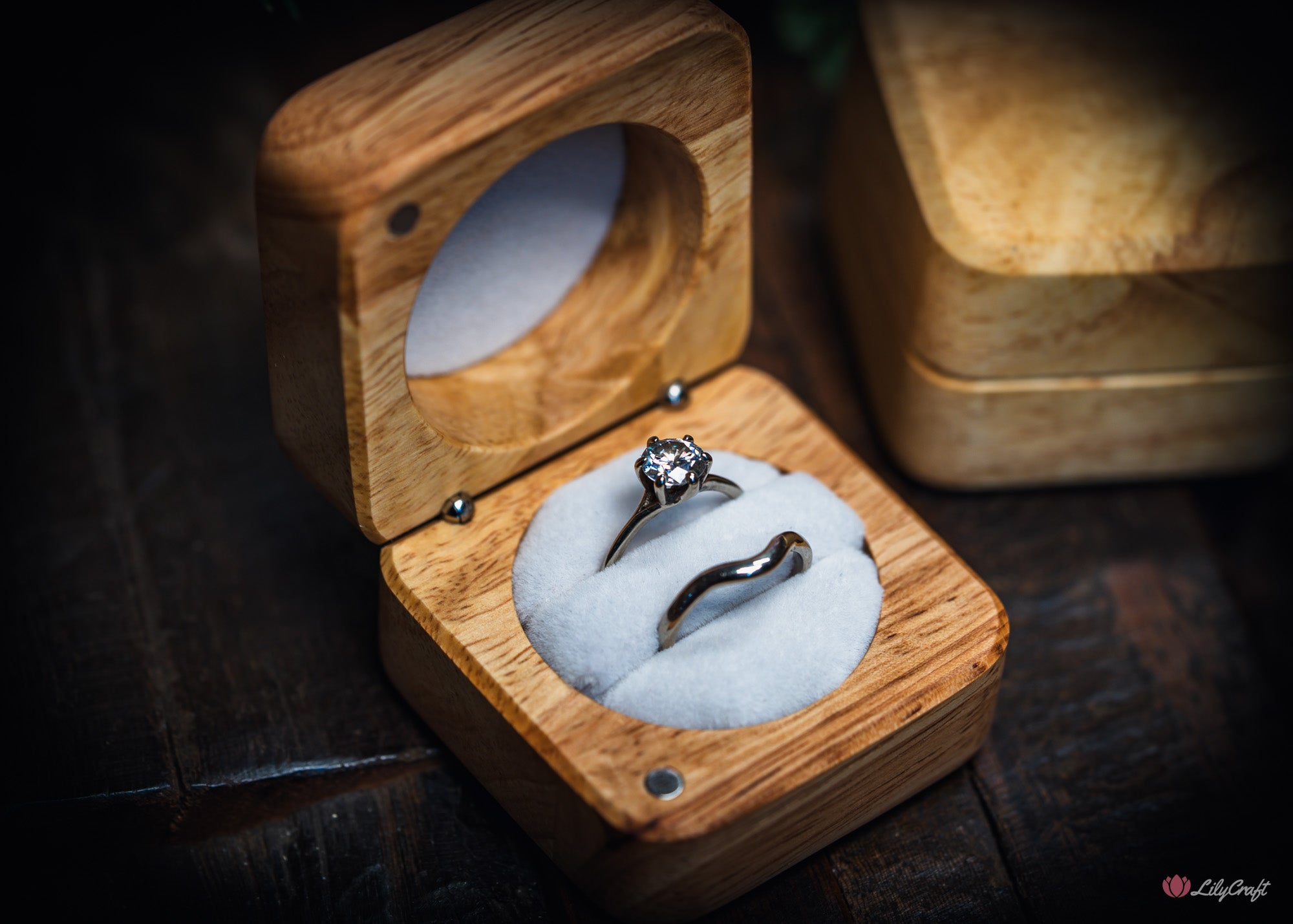 wedding ring boxes australia made from wood
