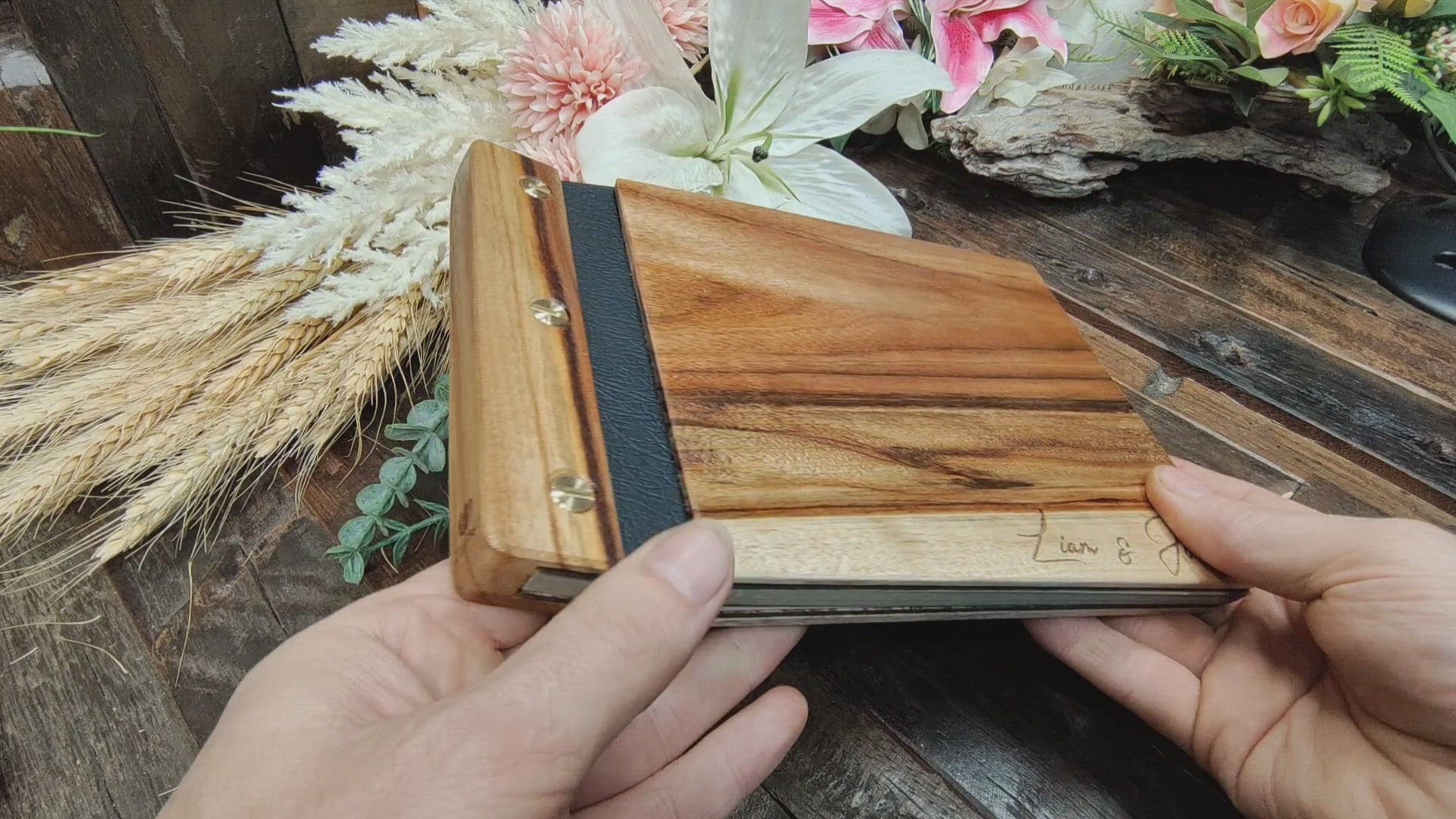 lilycraft guest book video