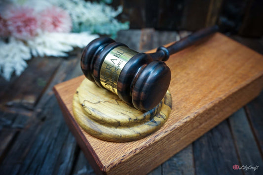 personalised gavel