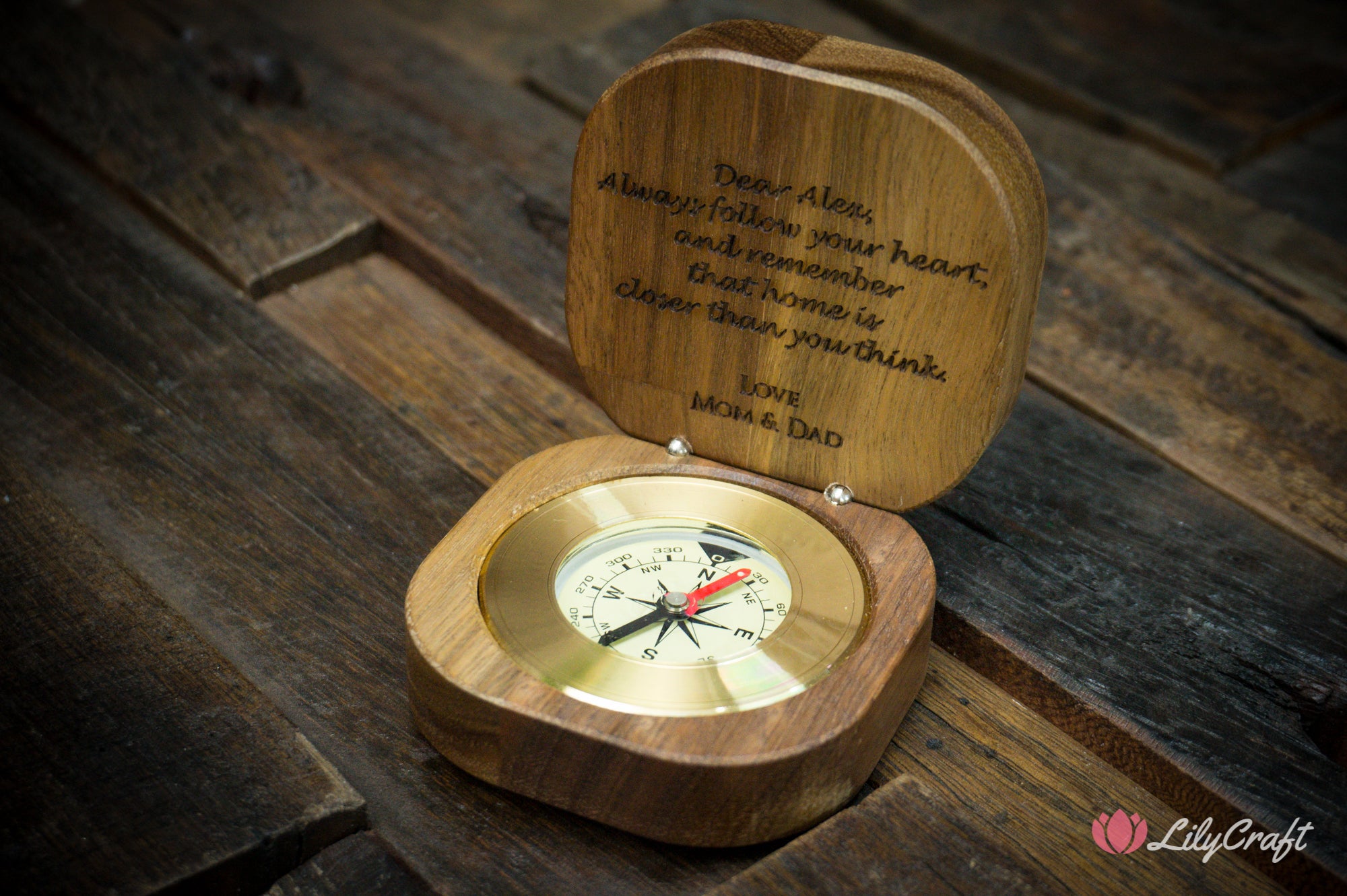 compass graduation gift personalised compass
