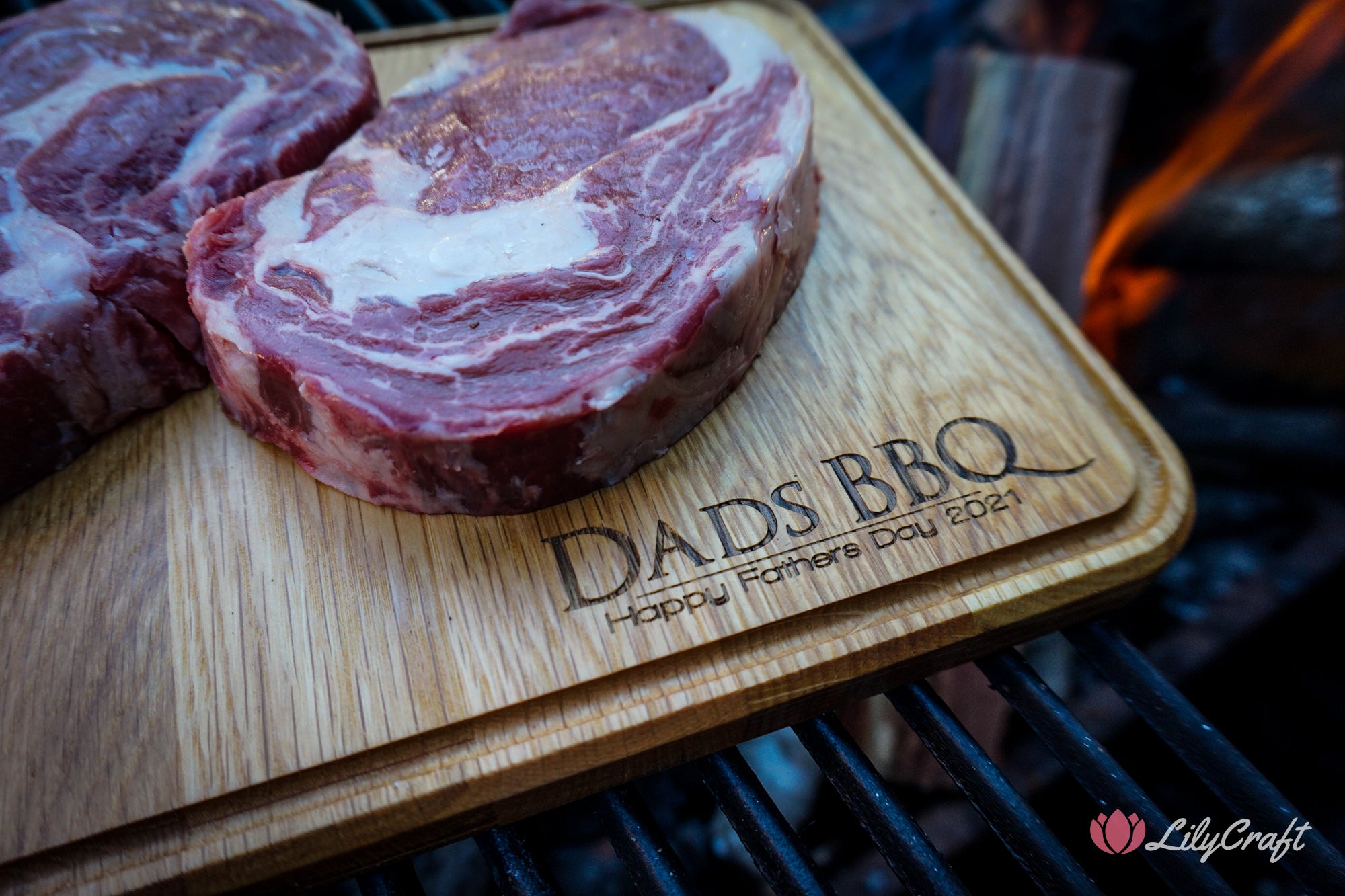 custom butcher block, grill board,