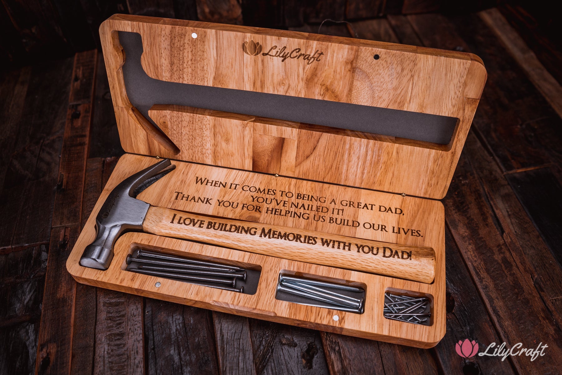 most popular fathers day gifts personalized hammer
