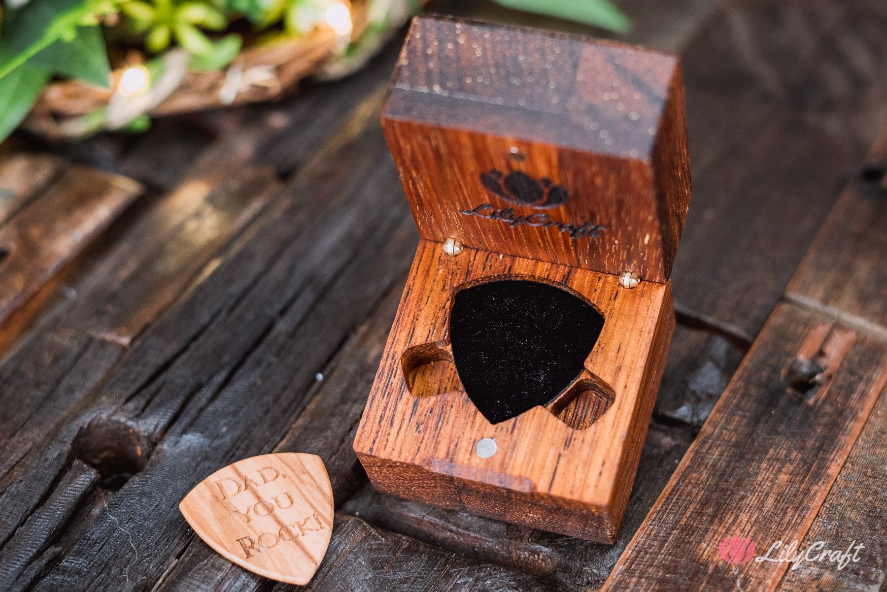guitar pick case boyfriend gift