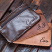 leather coin purse
