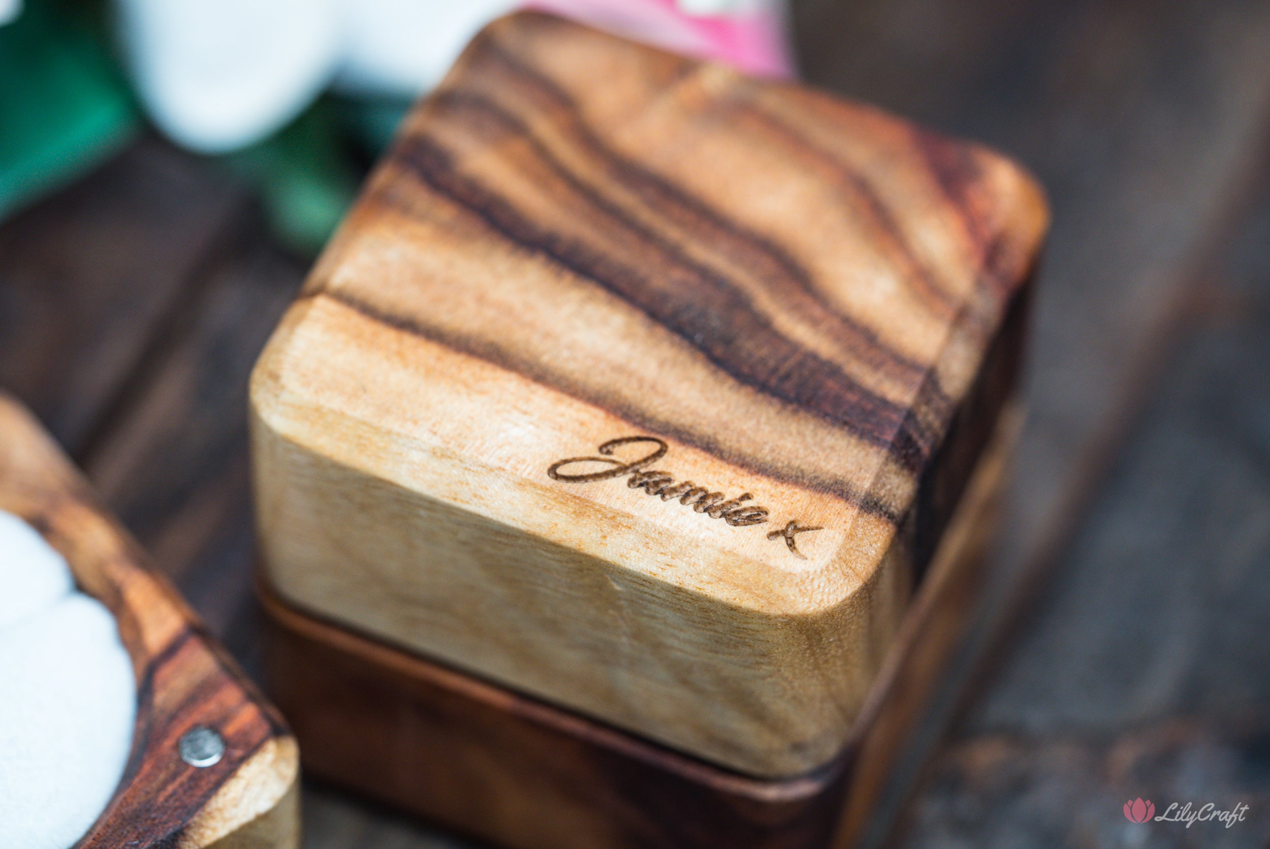 Personalized ring box