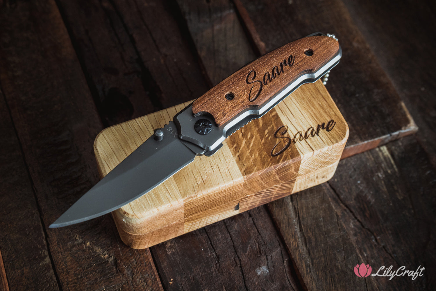 Rostfrei Classic Gentlemen's Pocket Knife: Ebony Wood and