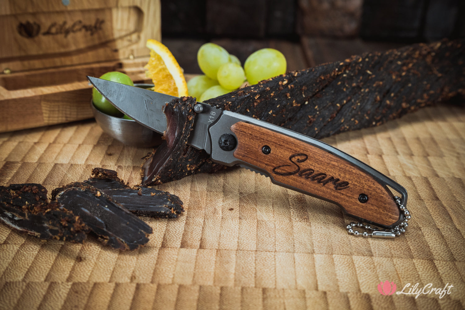 POCKET KNIFE WITH GIFTBOX WOODEN GIFT BOX WOODEN HANDLE KNIFE