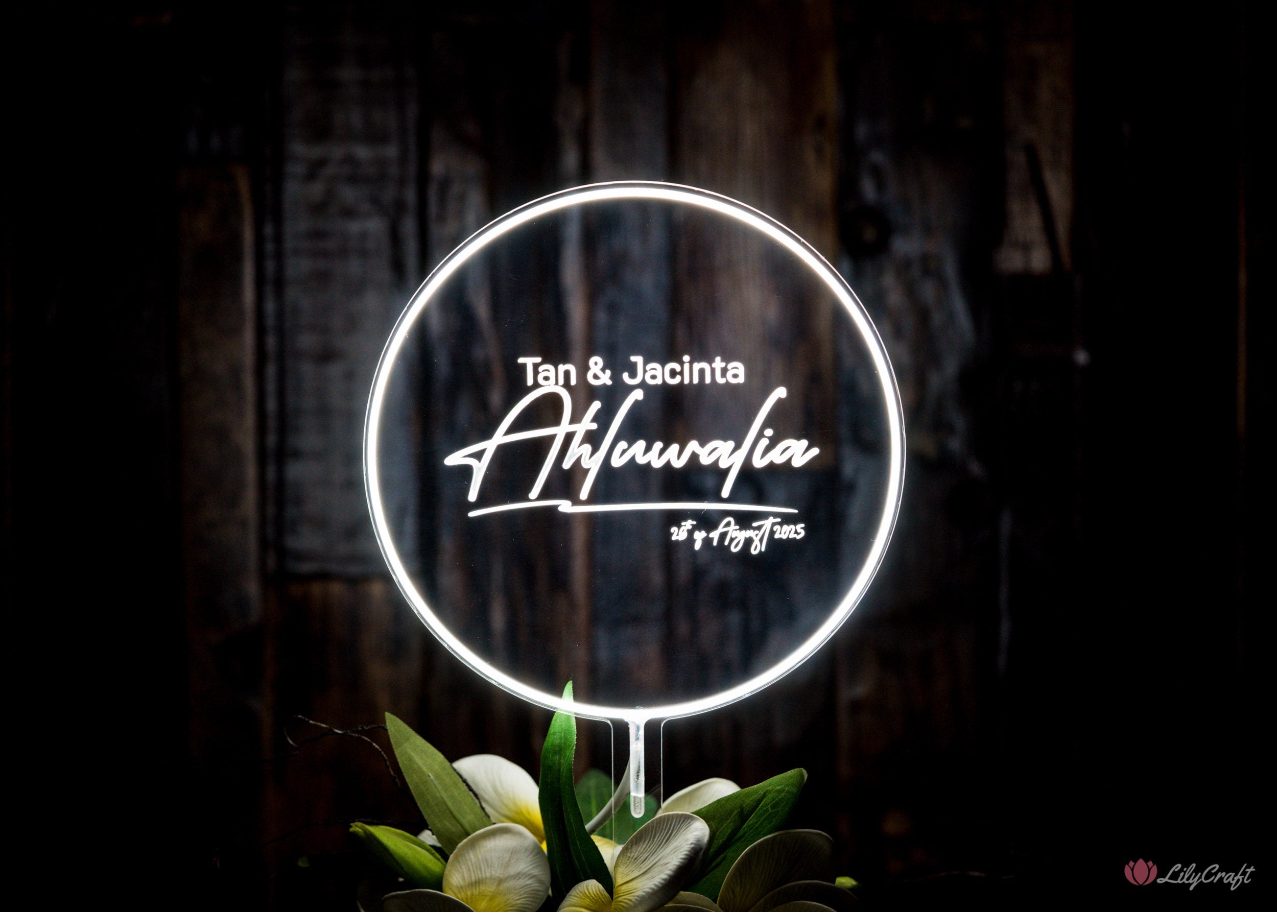 personalised wedding signs