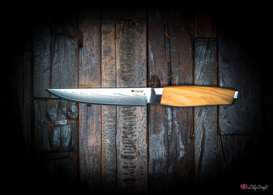 Personalised steak knife gift for him