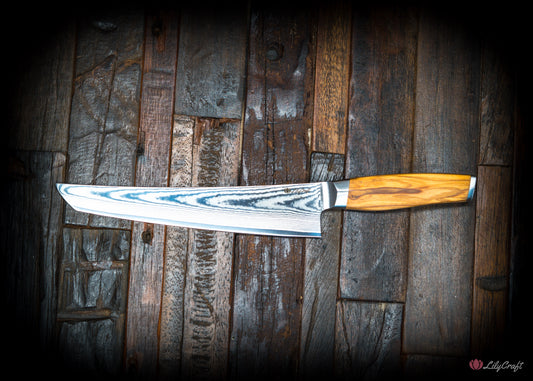 Personalised carving knife gift for dad