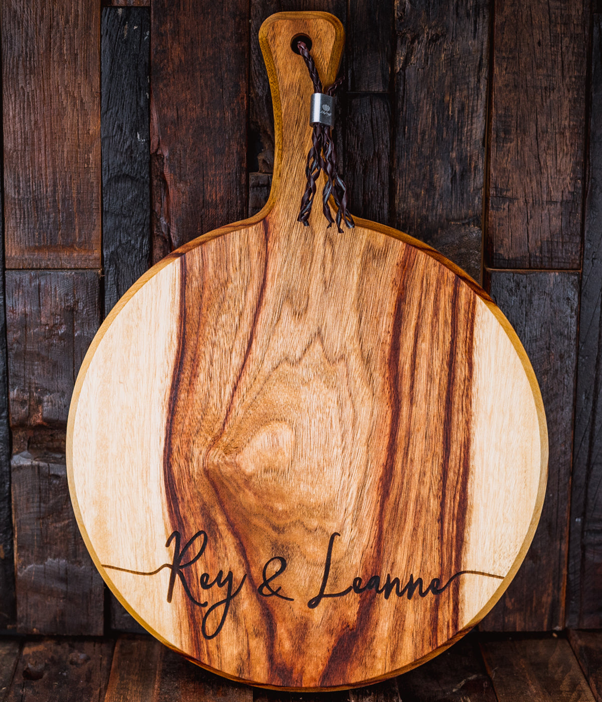 Personalised Cutting Boards made from Camphor wood LilyCraft Cheese Boards