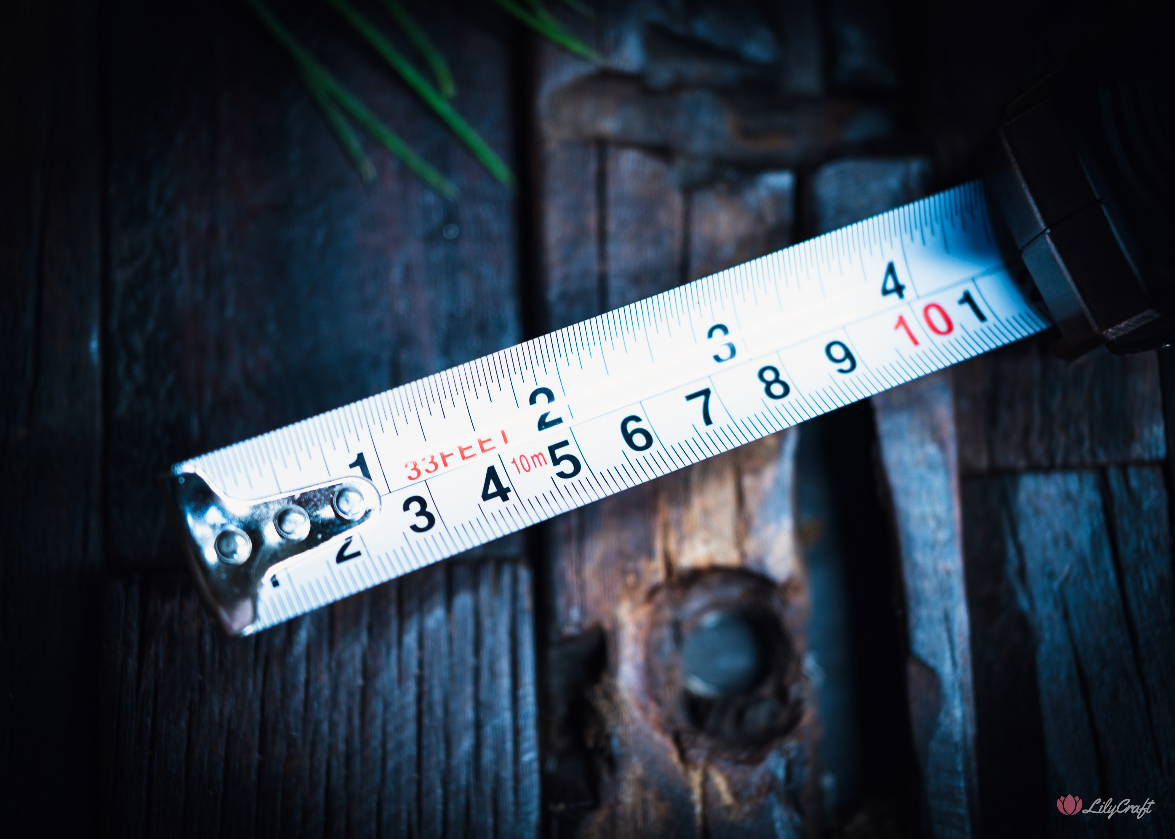 dual scale tape measure gift