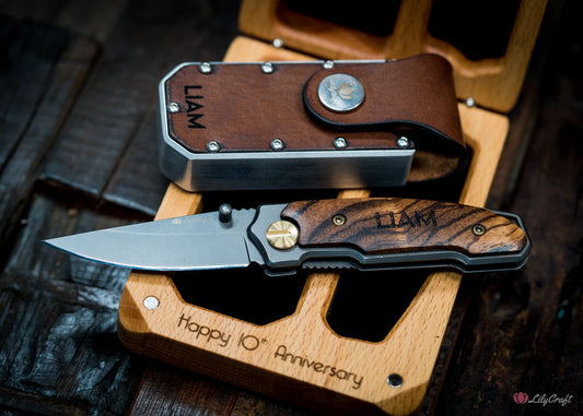 best personalised pocket knives with ceramic bearings