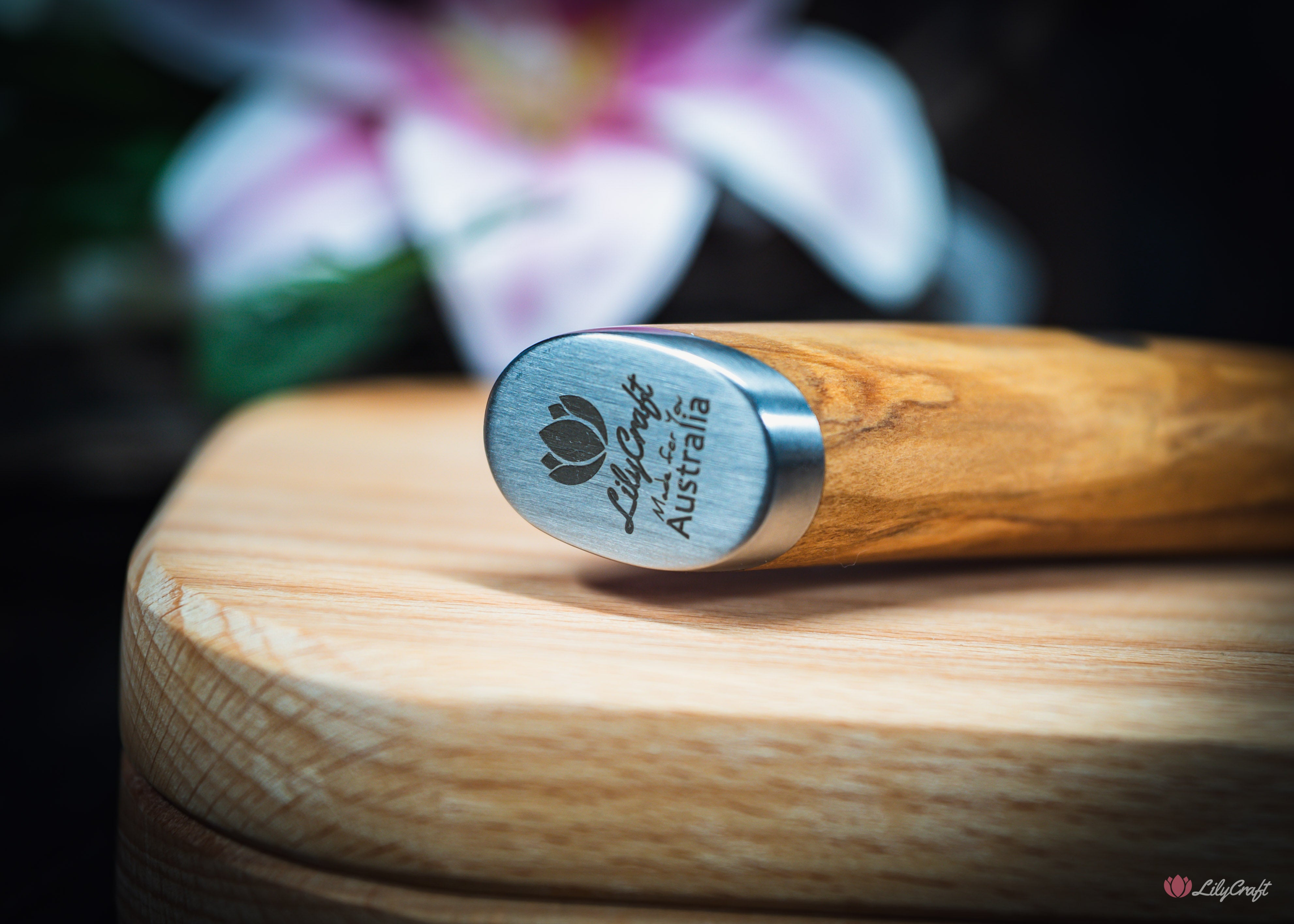 Personalised Damascus Steel Pizza Cutter
