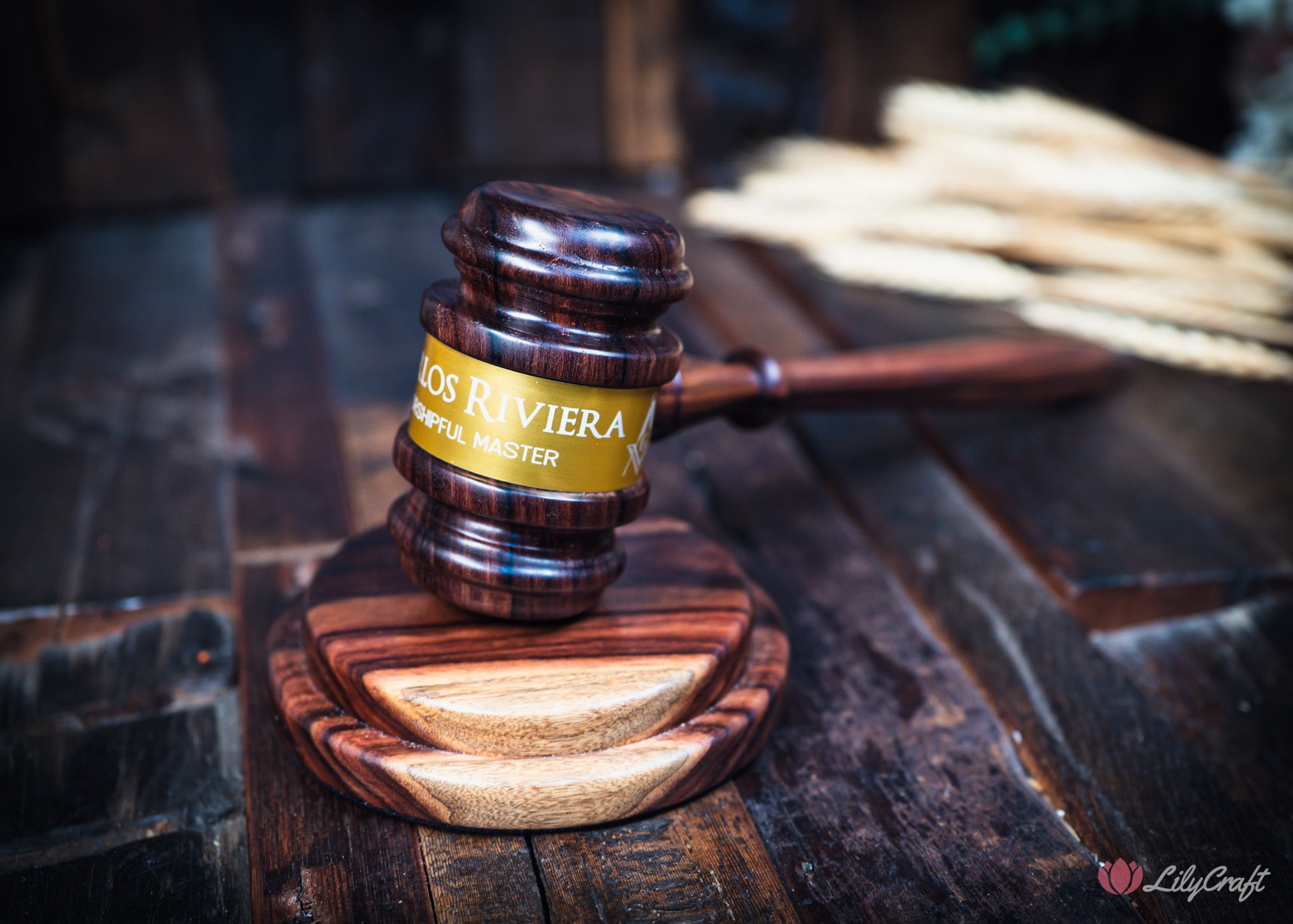 custom gavel for executive retirement