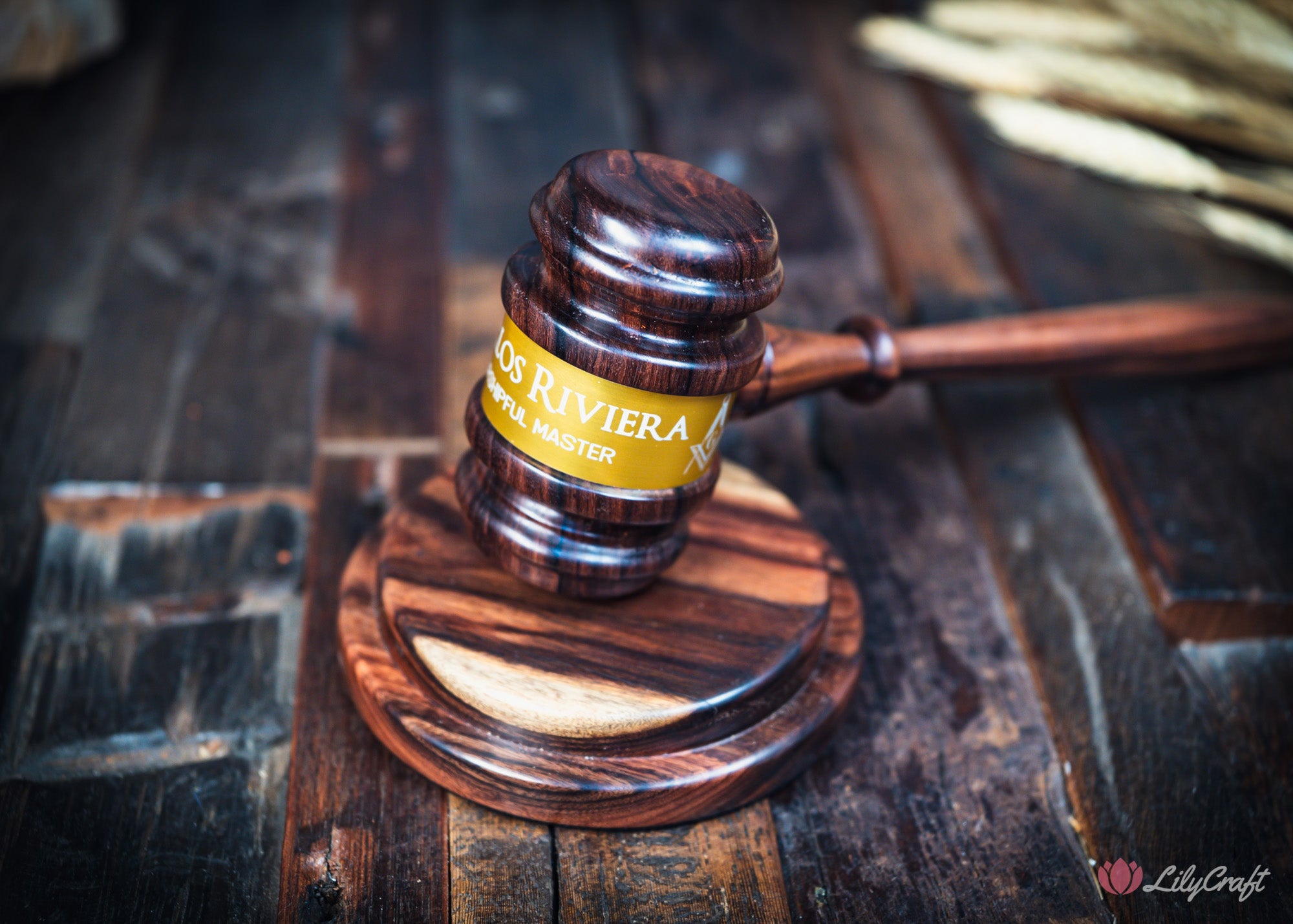 personalised judge gavel