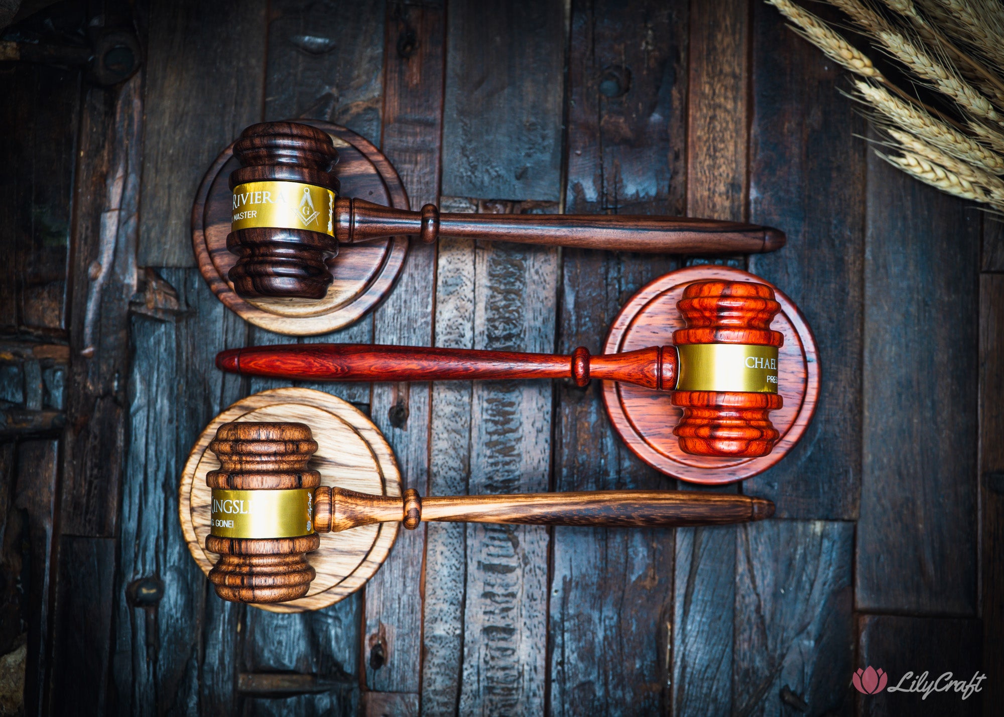 corporate boardroom gavel gift
