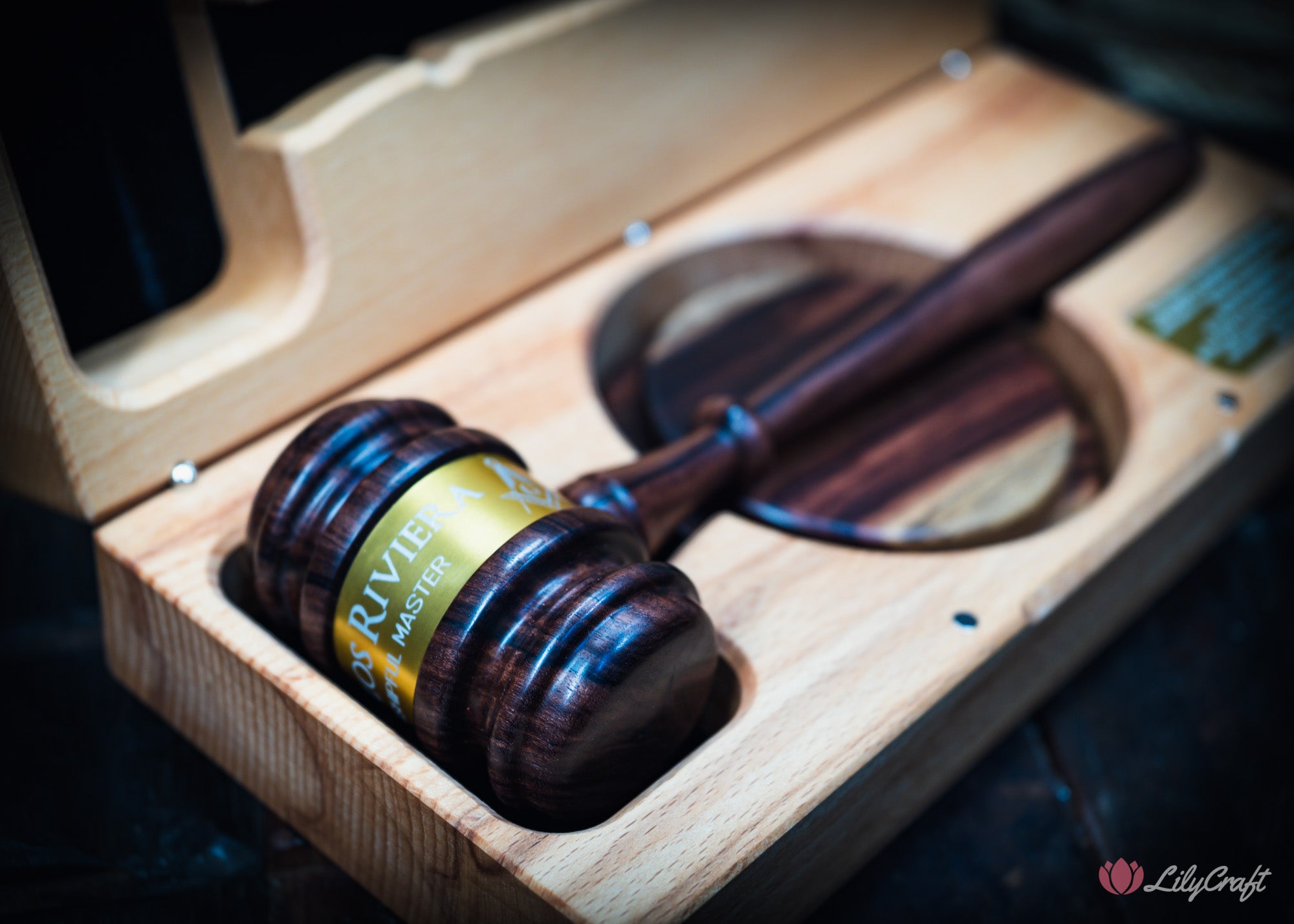 retirement gift gavel for lawyer