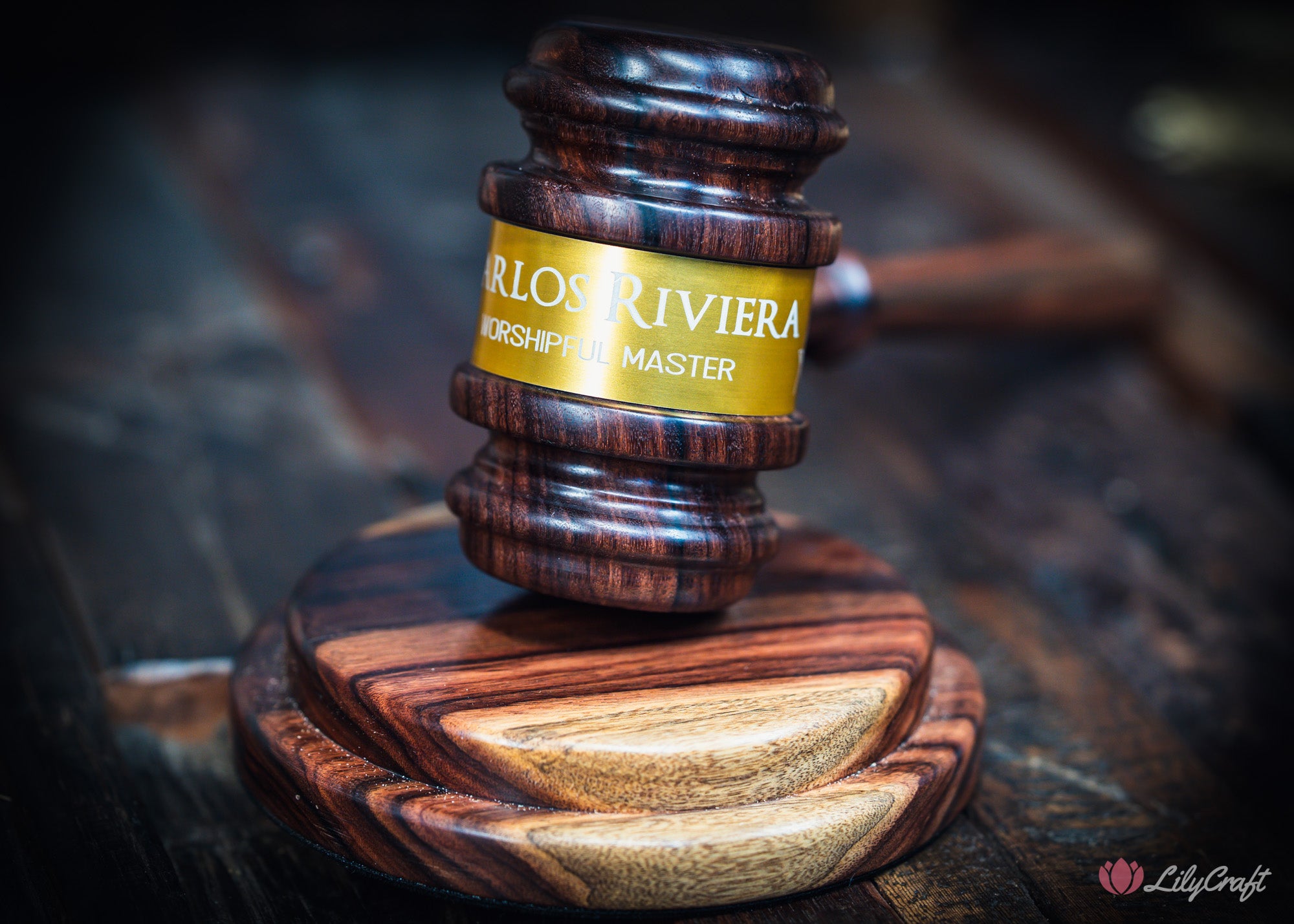 custom gavel for magistrate