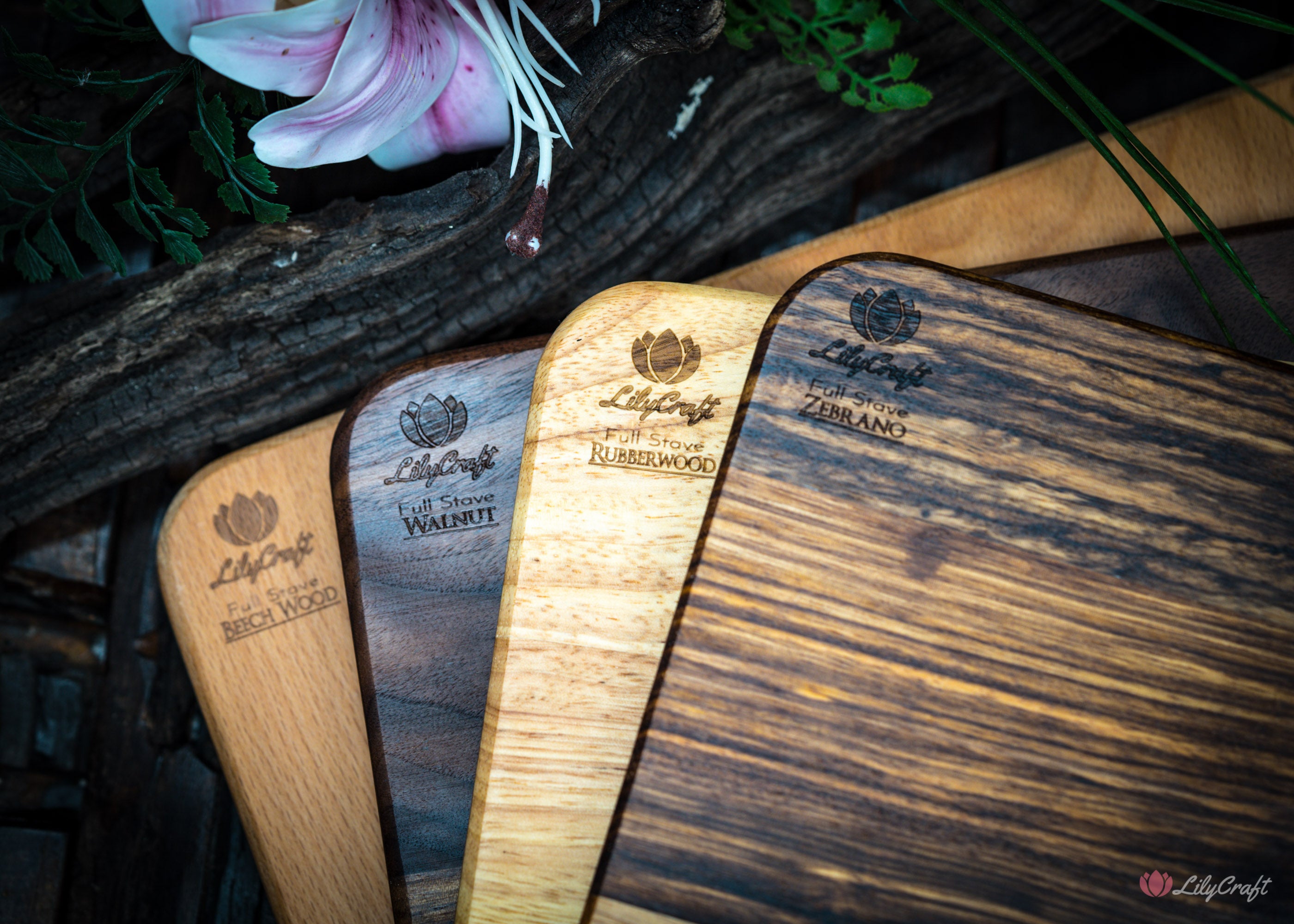 wooden bbq boards