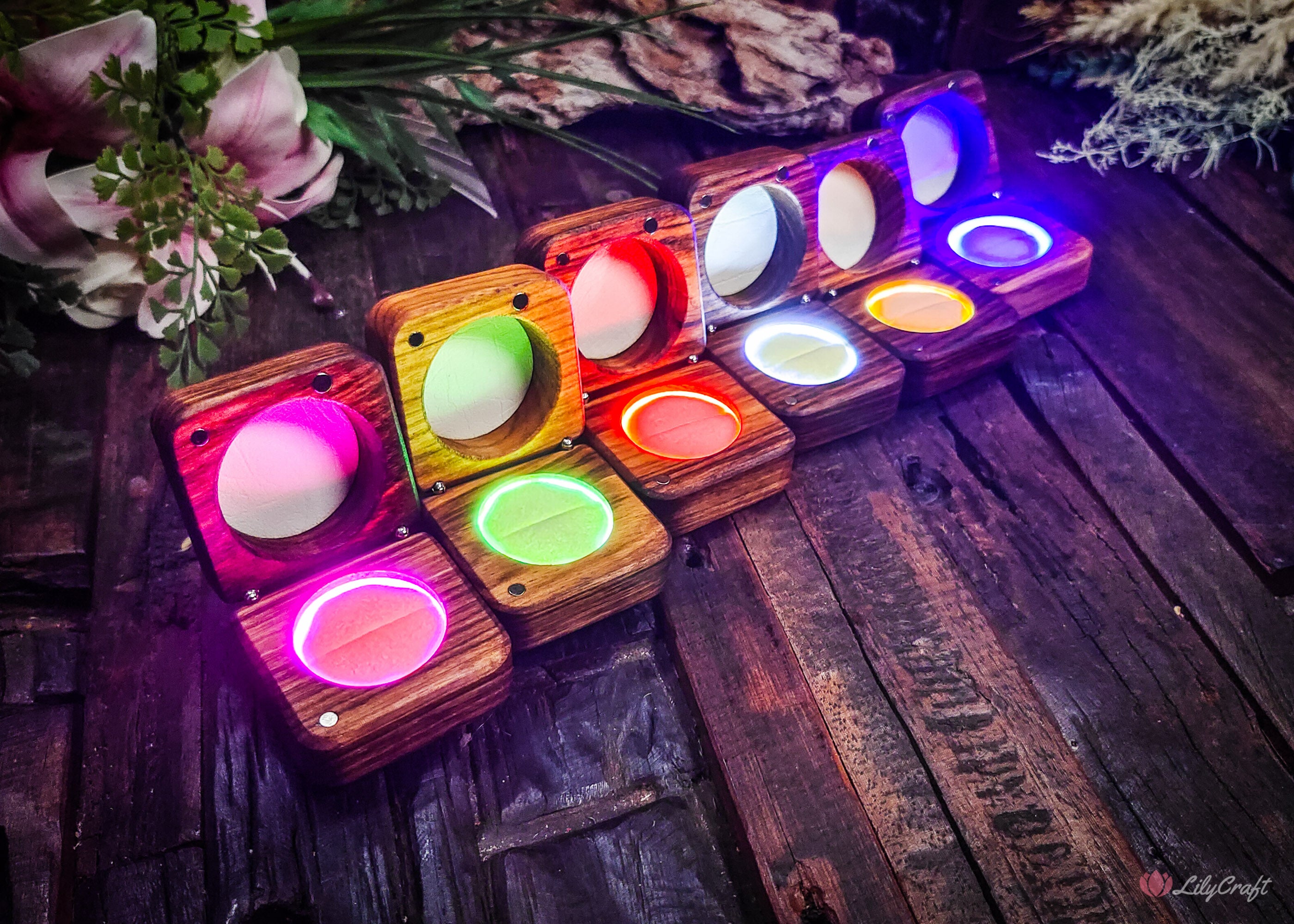 best light up ring box